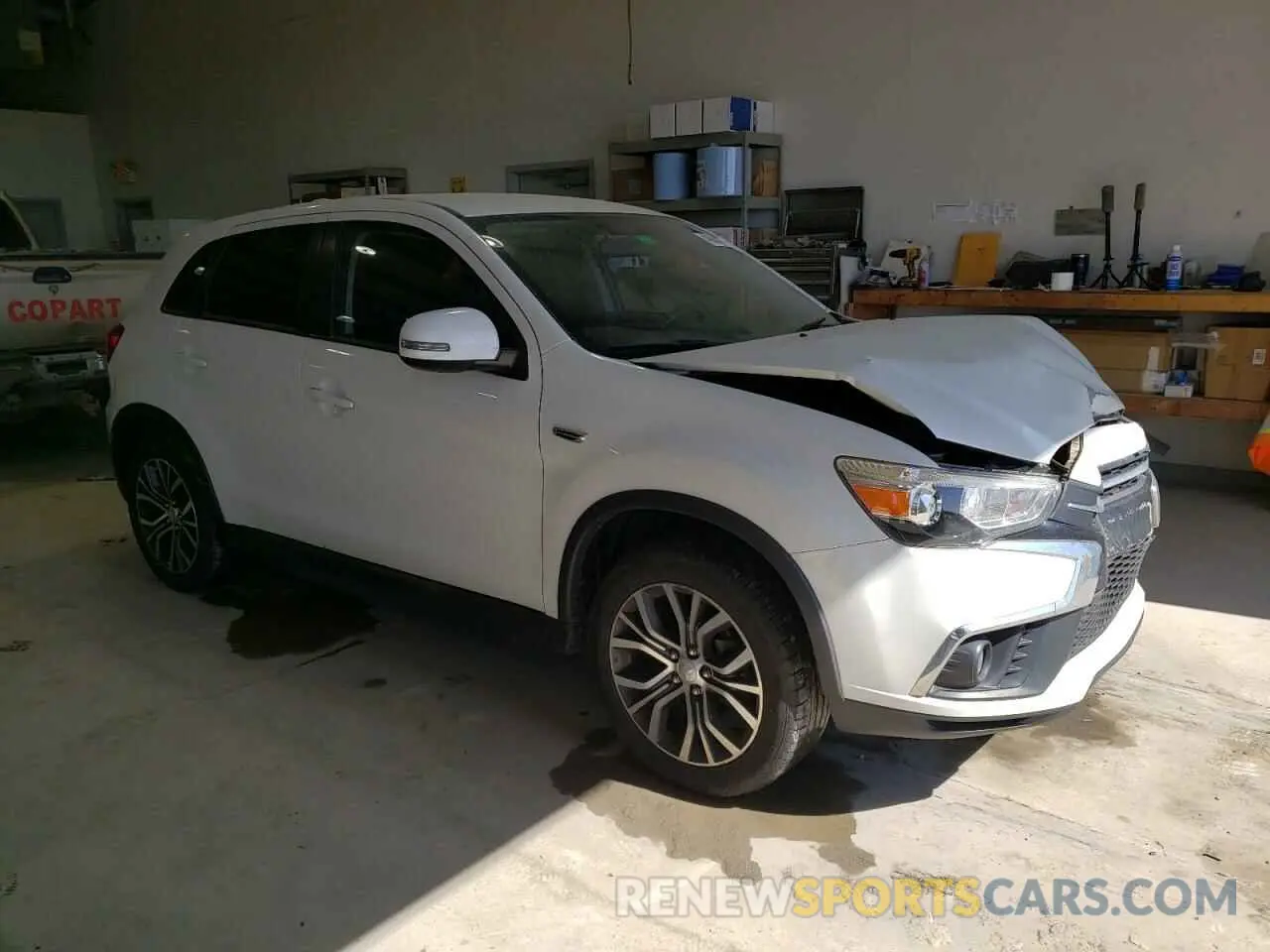 4 fotografías del automóvil dañado JA4AR3AU9KU014496 MITSUBISHI OUTLANDER 2019