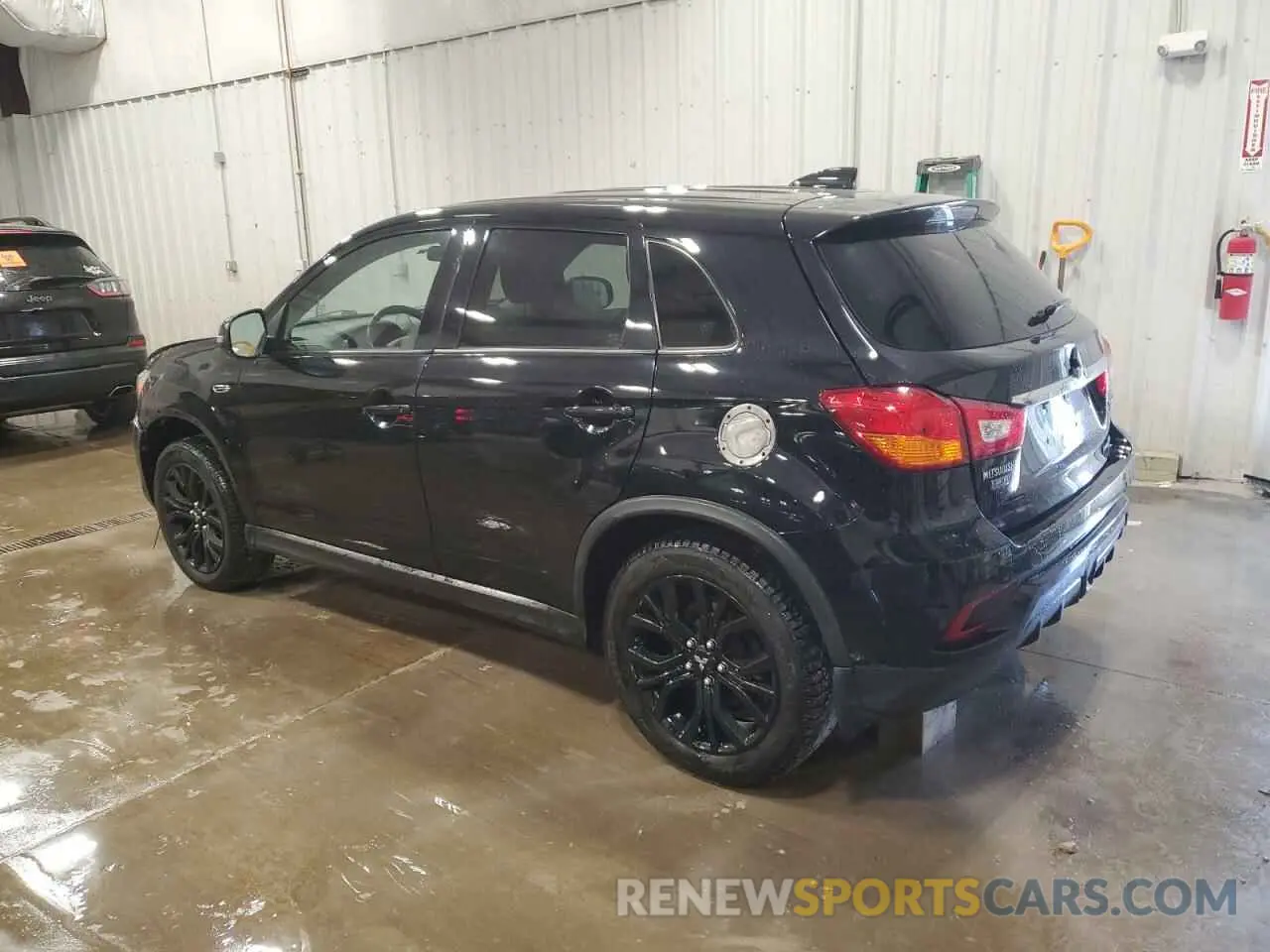 2 fotografías del automóvil dañado JA4AR3AU9KU025580 MITSUBISHI OUTLANDER 2019