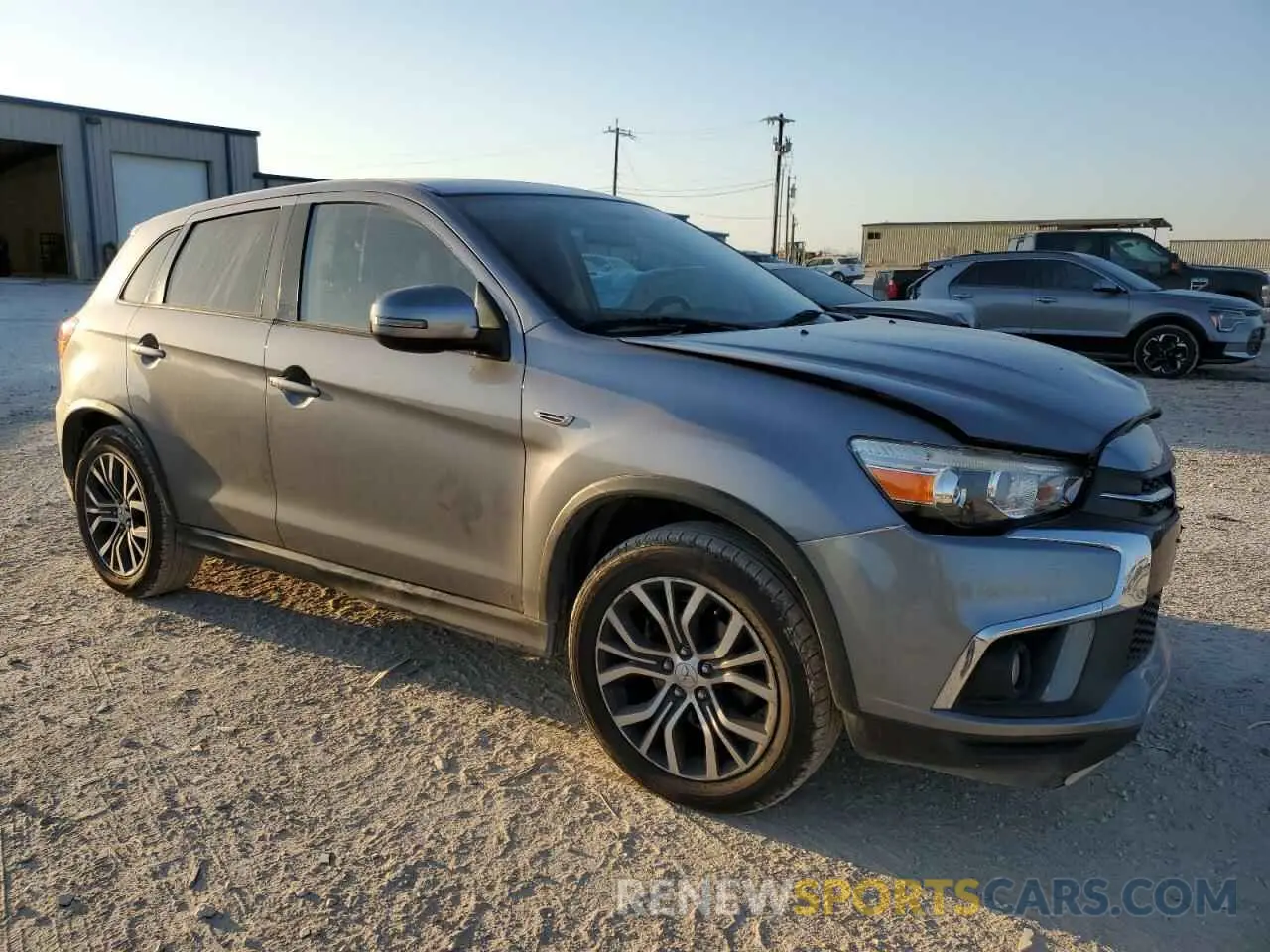 4 fotografías del automóvil dañado JA4AR3AUXKU015625 MITSUBISHI OUTLANDER 2019