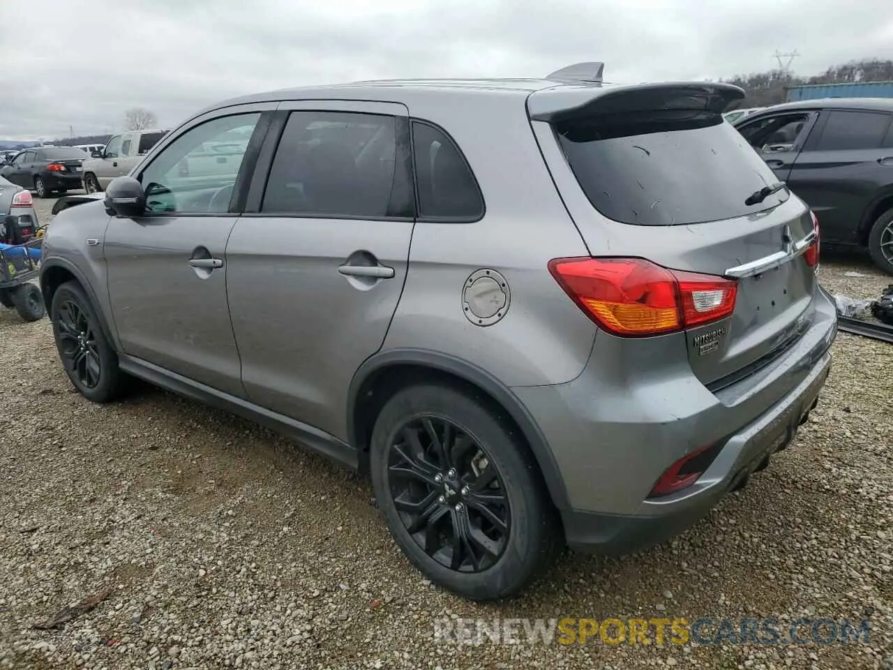 2 fotografías del automóvil dañado JA4AR3AUXKU019125 MITSUBISHI OUTLANDER 2019