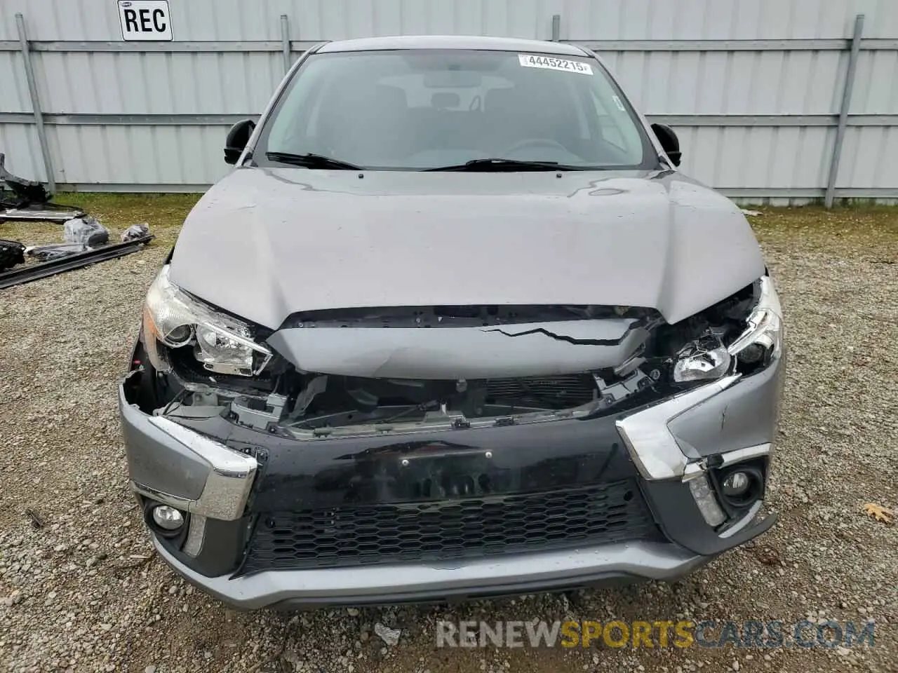 5 fotografías del automóvil dañado JA4AR3AUXKU019125 MITSUBISHI OUTLANDER 2019