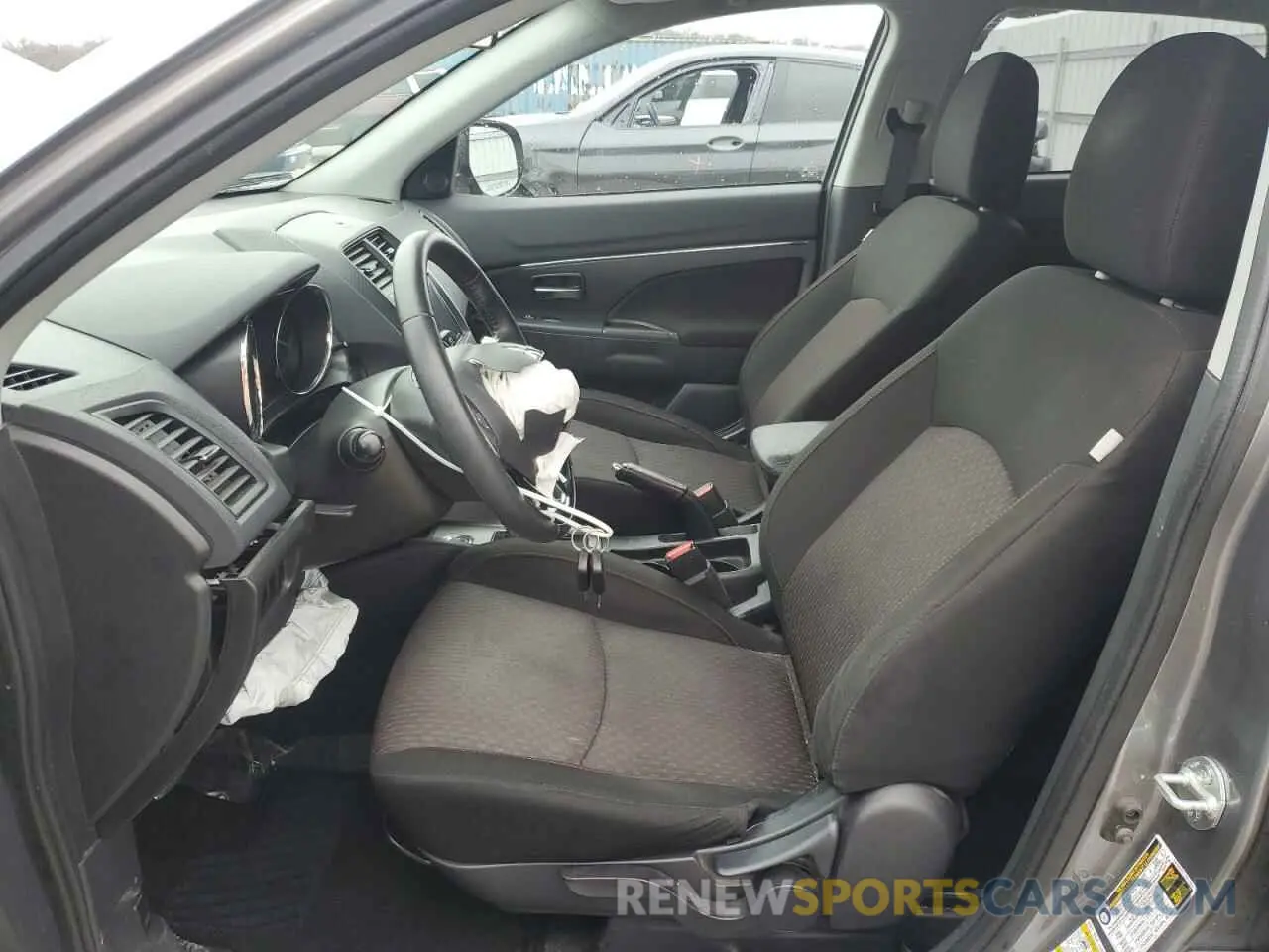 7 fotografías del automóvil dañado JA4AR3AUXKU019125 MITSUBISHI OUTLANDER 2019