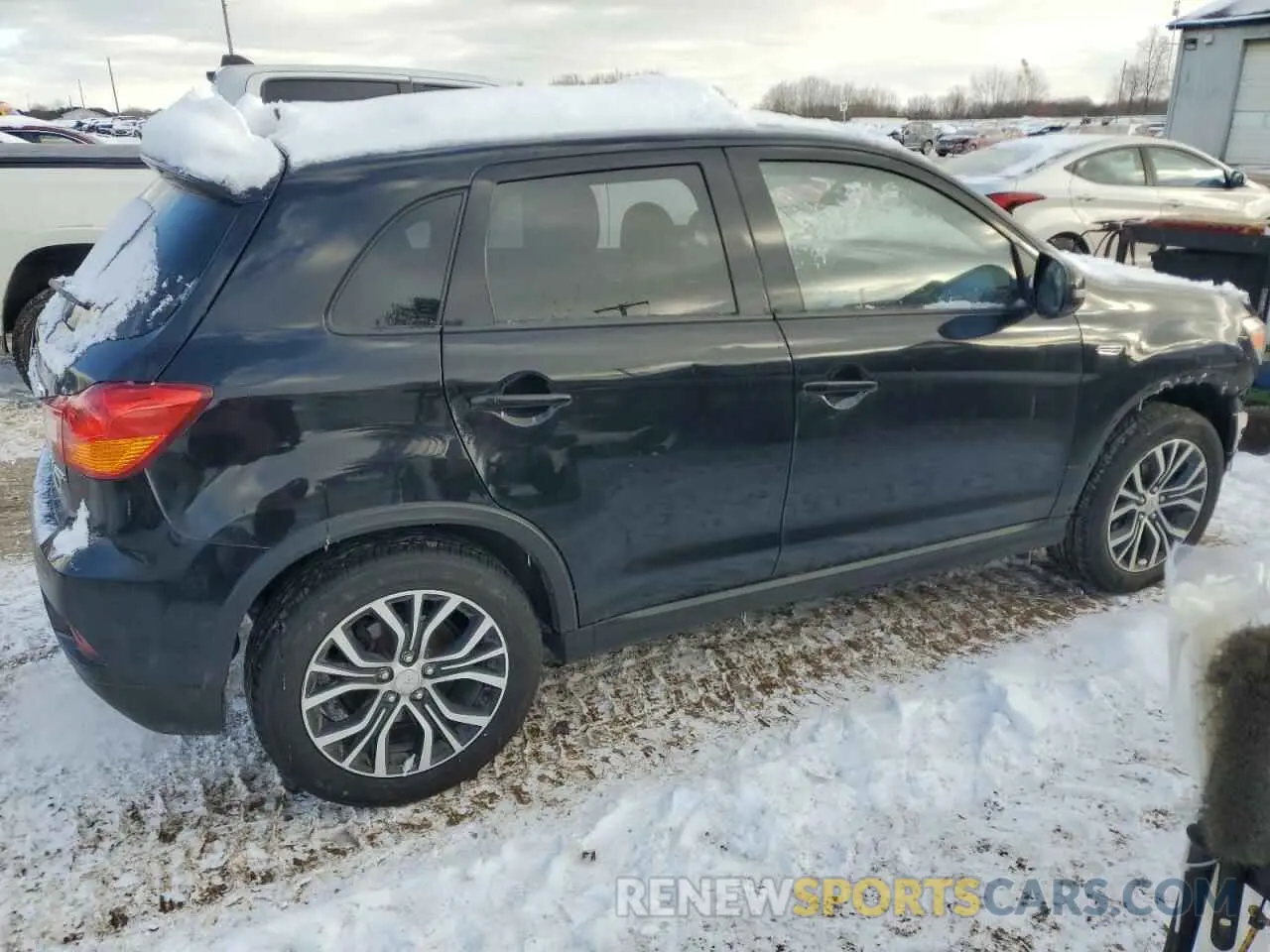 3 fotografías del automóvil dañado JA4AR3AUXKU032859 MITSUBISHI OUTLANDER 2019