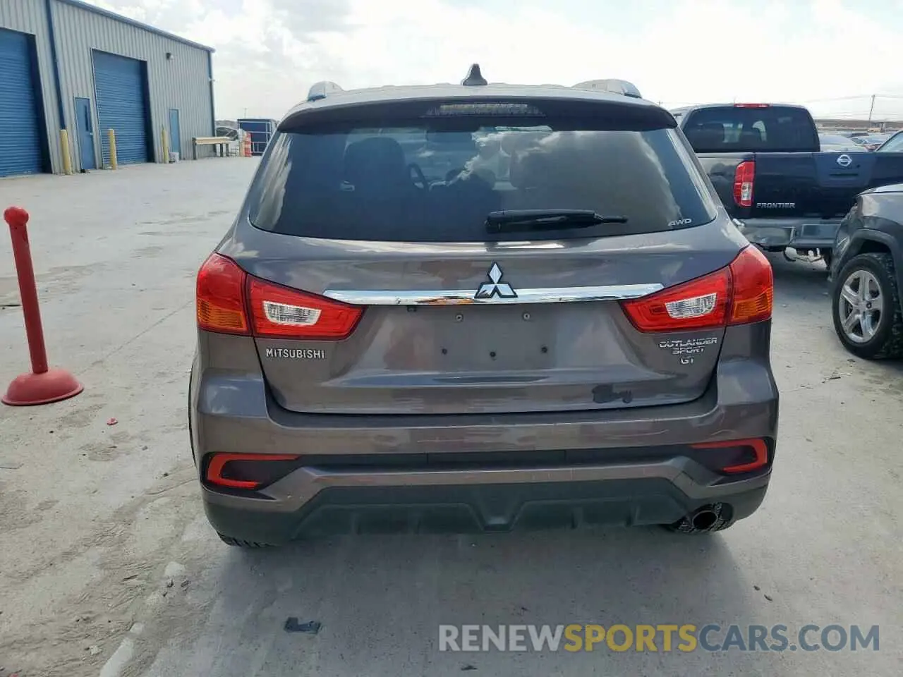 6 fotografías del automóvil dañado JA4AR4AW8KU005764 MITSUBISHI OUTLANDER 2019