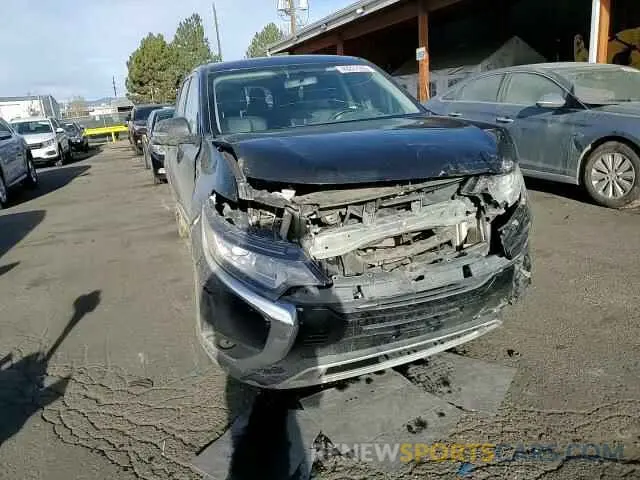 12 fotografías del automóvil dañado JA4AZ3A30KZ049129 MITSUBISHI OUTLANDER 2019