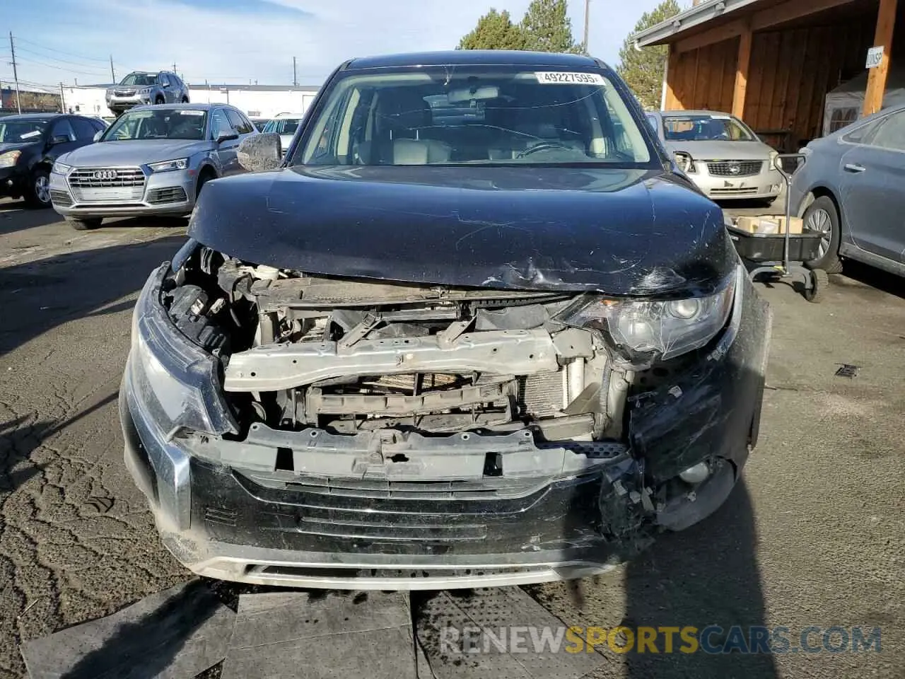 5 fotografías del automóvil dañado JA4AZ3A30KZ049129 MITSUBISHI OUTLANDER 2019