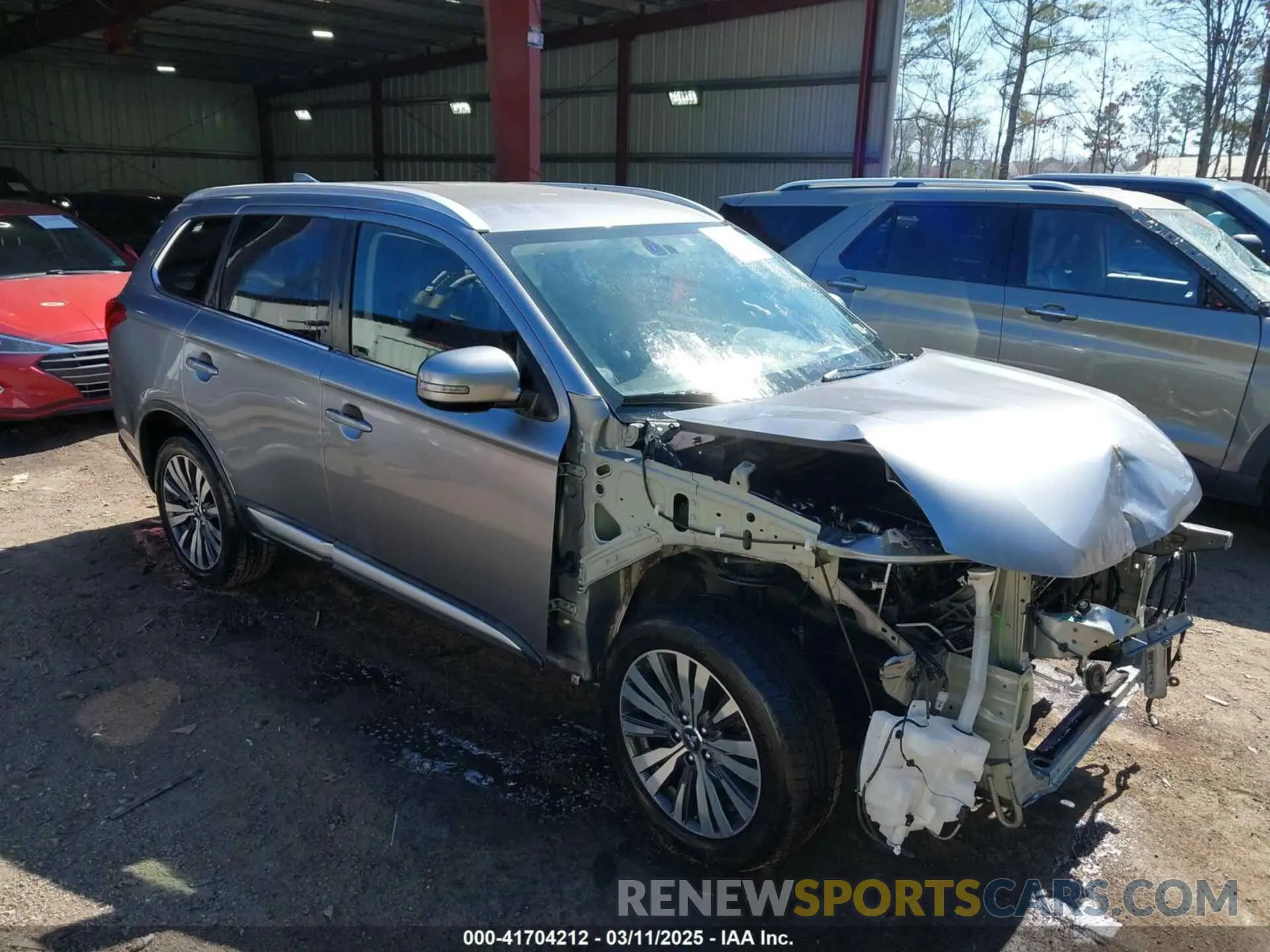 1 fotografías del automóvil dañado JA4AZ3A32KZ023910 MITSUBISHI OUTLANDER 2019