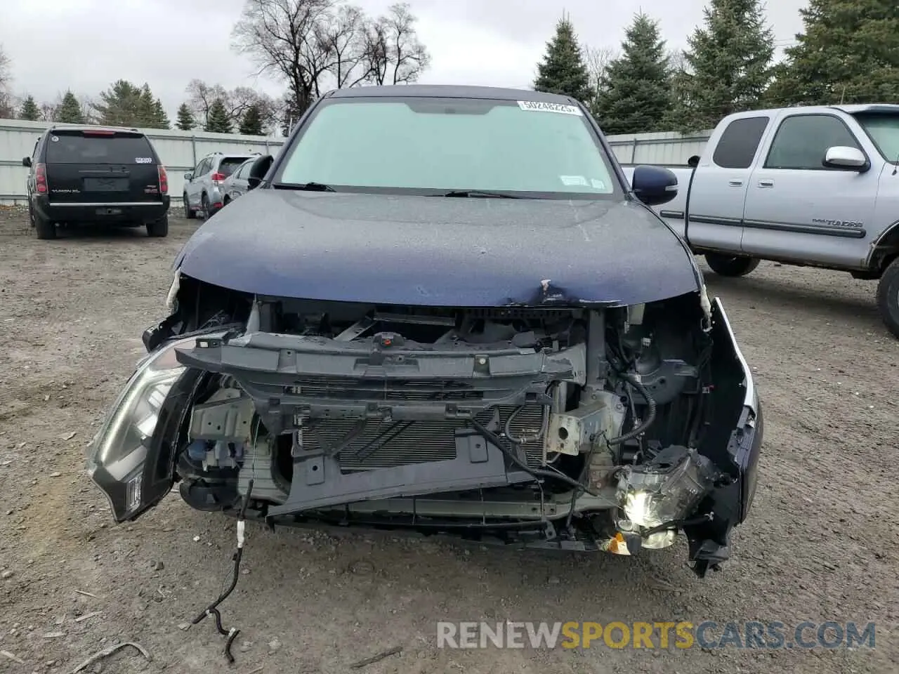 5 fotografías del automóvil dañado JA4AZ3A32KZ052128 MITSUBISHI OUTLANDER 2019