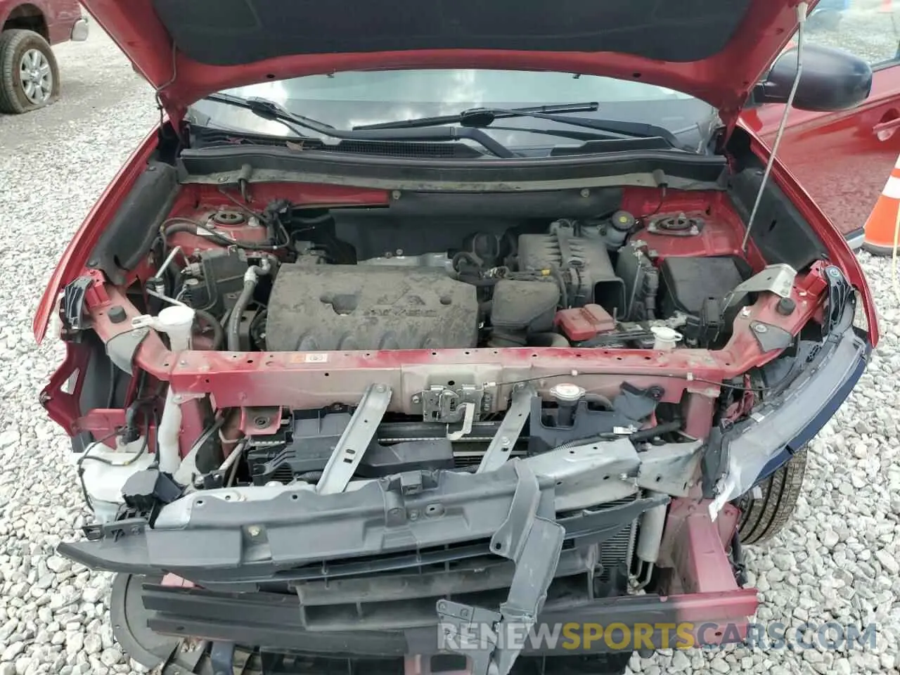 12 fotografías del automóvil dañado JA4AZ3A33KZ008042 MITSUBISHI OUTLANDER 2019