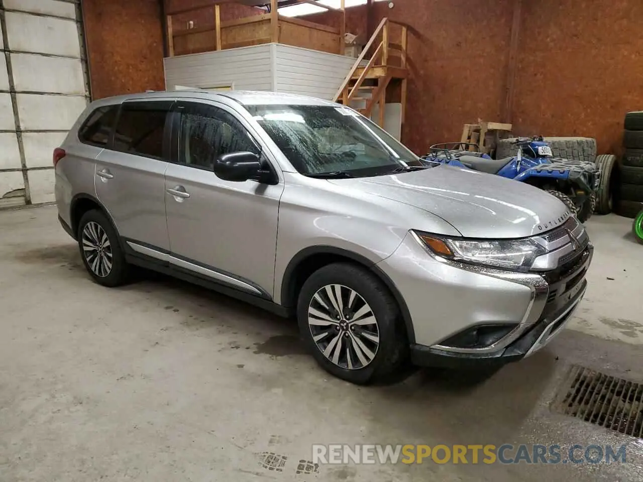 4 fotografías del automóvil dañado JA4AZ3A33KZ031238 MITSUBISHI OUTLANDER 2019
