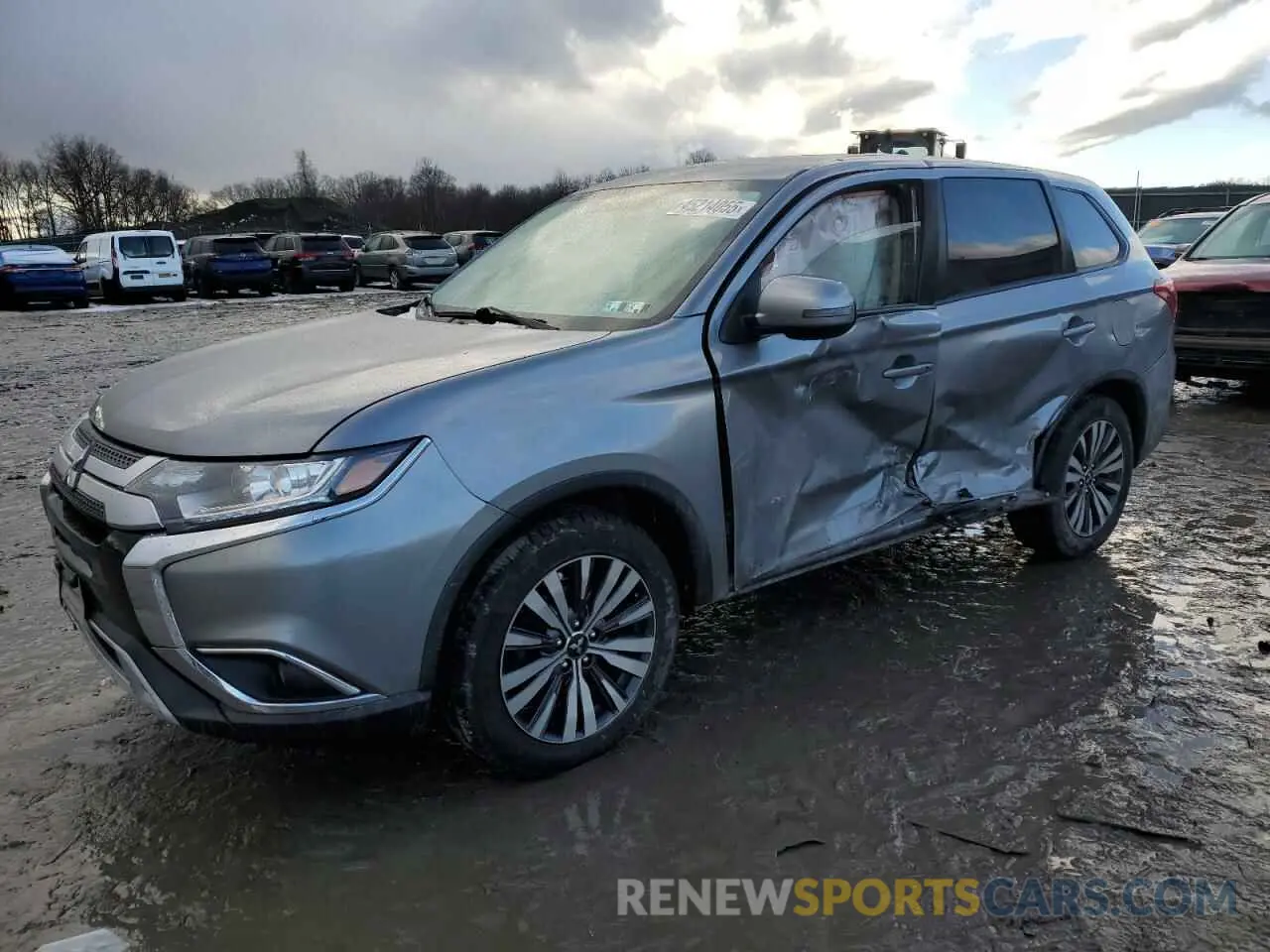 1 fotografías del automóvil dañado JA4AZ3A33KZ049822 MITSUBISHI OUTLANDER 2019