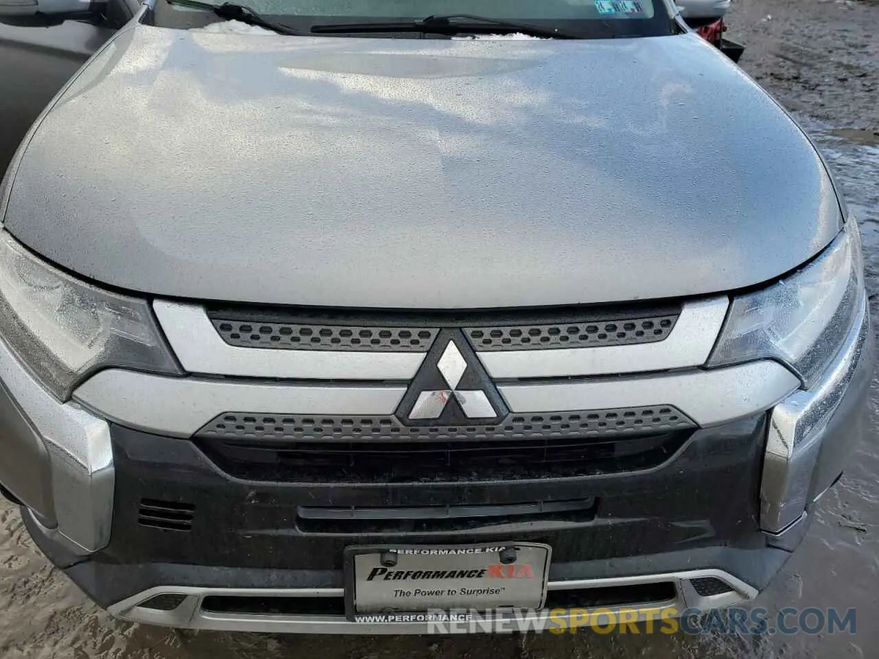 12 fotografías del automóvil dañado JA4AZ3A33KZ049822 MITSUBISHI OUTLANDER 2019
