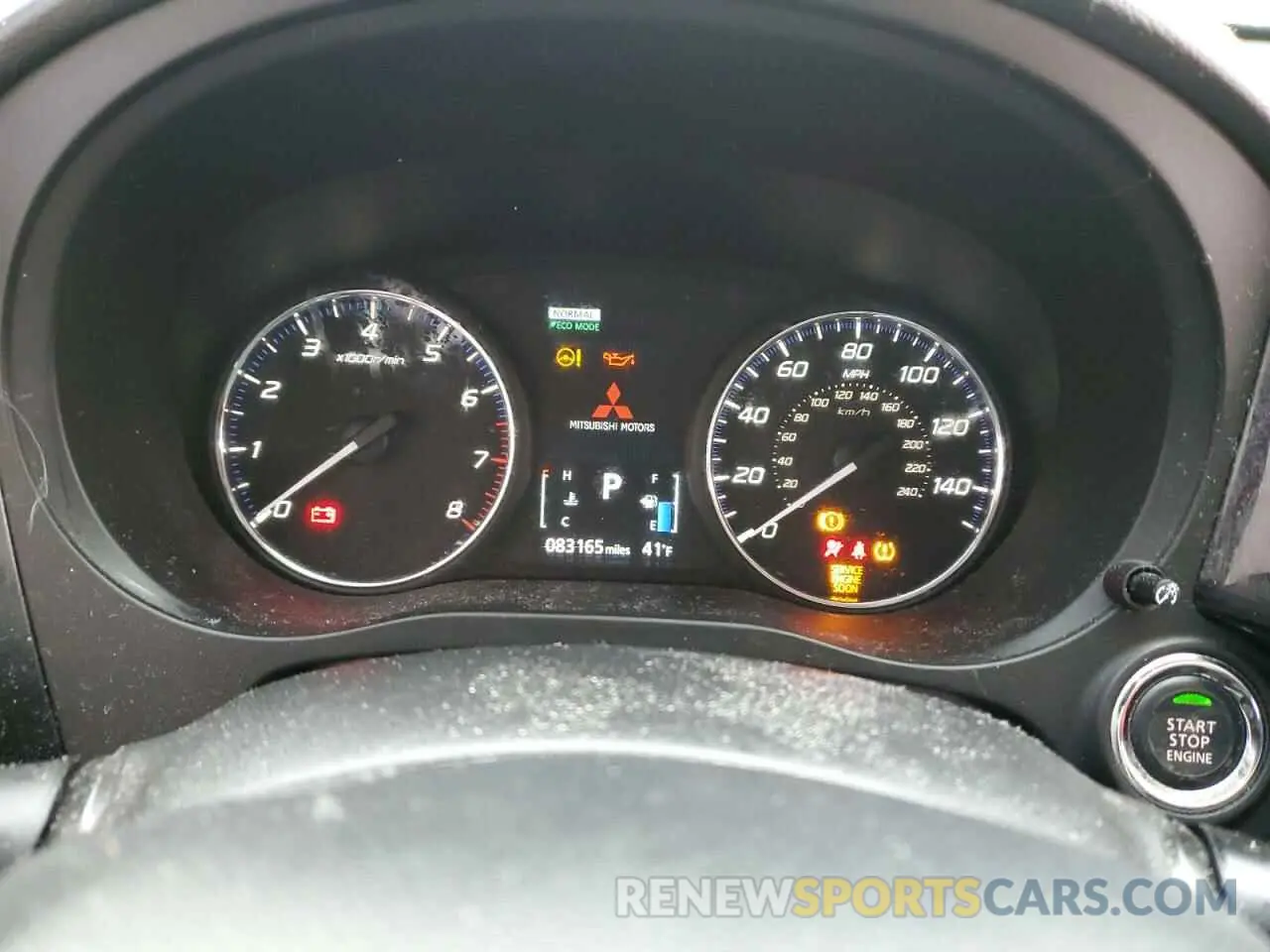 9 fotografías del automóvil dañado JA4AZ3A33KZ049822 MITSUBISHI OUTLANDER 2019
