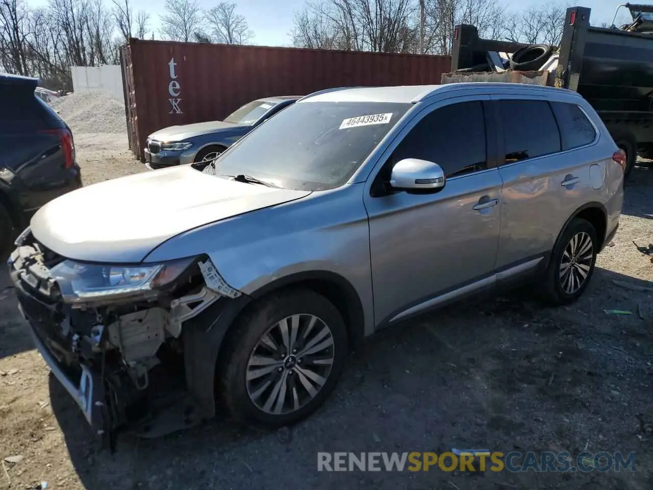 1 fotografías del automóvil dañado JA4AZ3A34KZ023746 MITSUBISHI OUTLANDER 2019