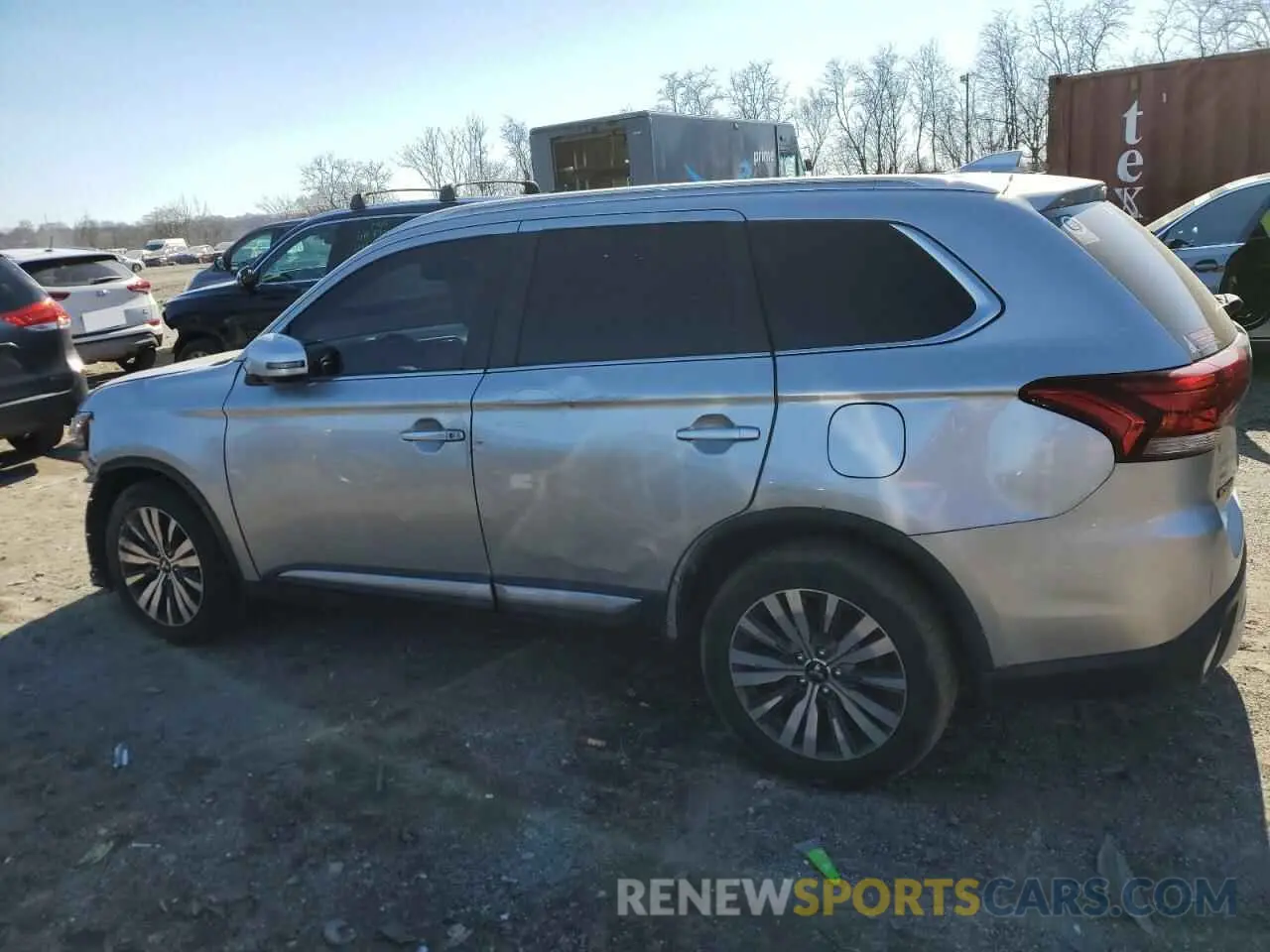 2 fotografías del automóvil dañado JA4AZ3A34KZ023746 MITSUBISHI OUTLANDER 2019