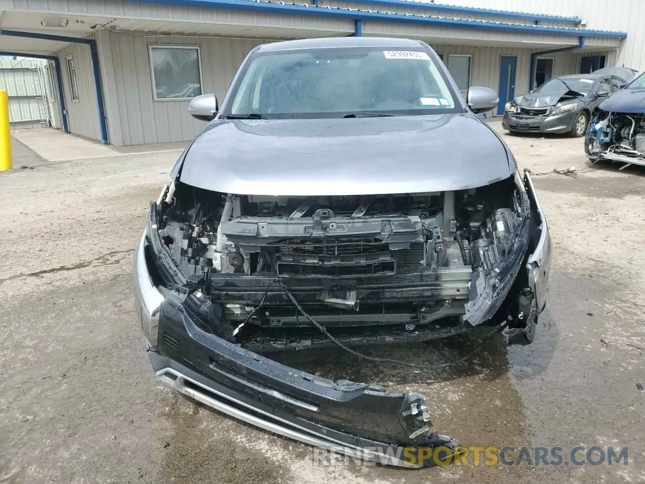 5 fotografías del automóvil dañado JA4AZ3A37KZ045479 MITSUBISHI OUTLANDER 2019