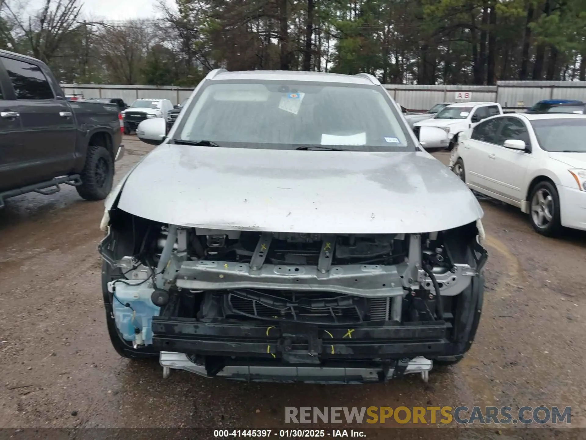 13 fotografías del automóvil dañado JA4AZ3A38KJ001599 MITSUBISHI OUTLANDER 2019