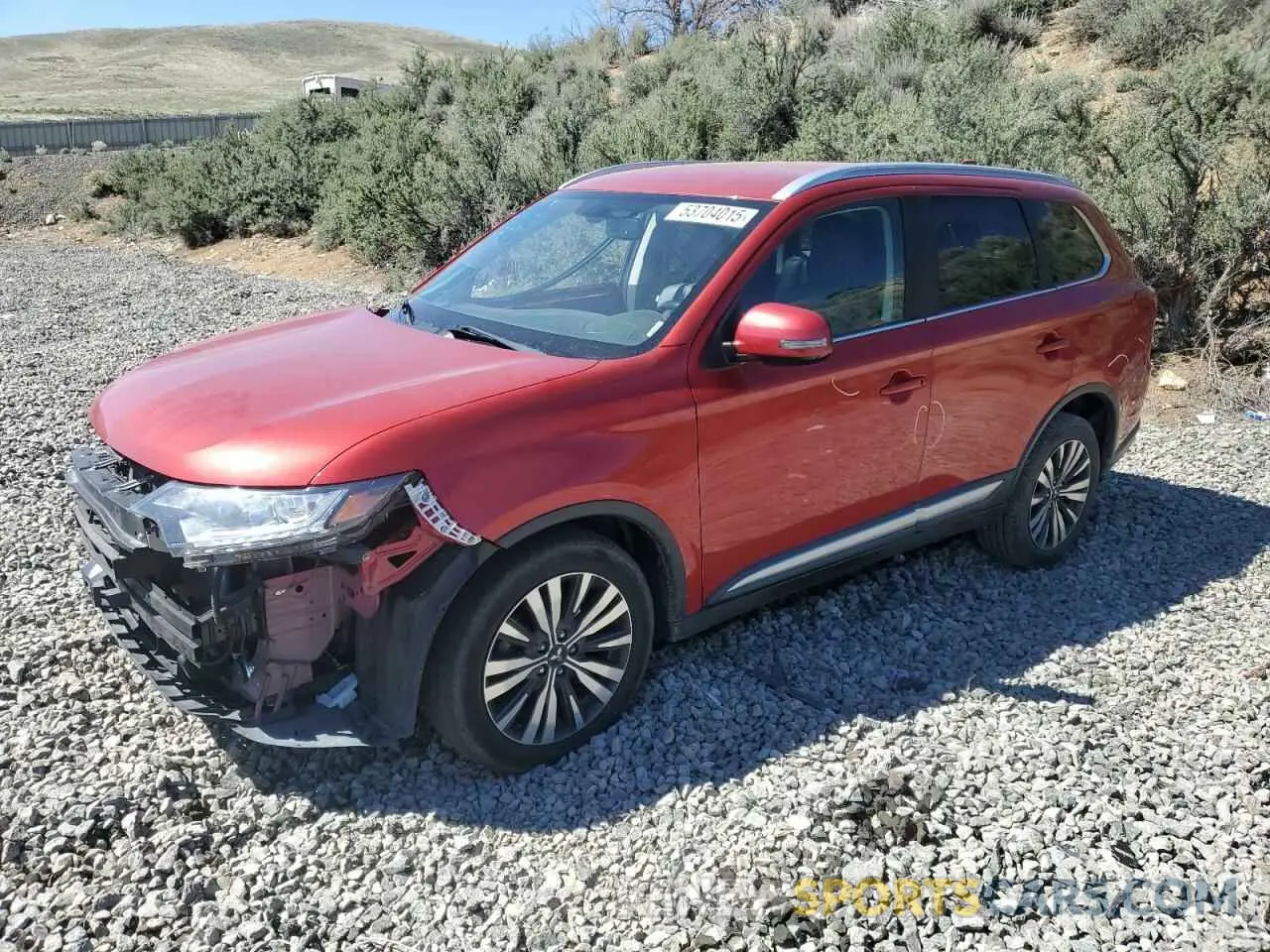 1 fotografías del automóvil dañado JA4AZ3A38KZ040906 MITSUBISHI OUTLANDER 2019