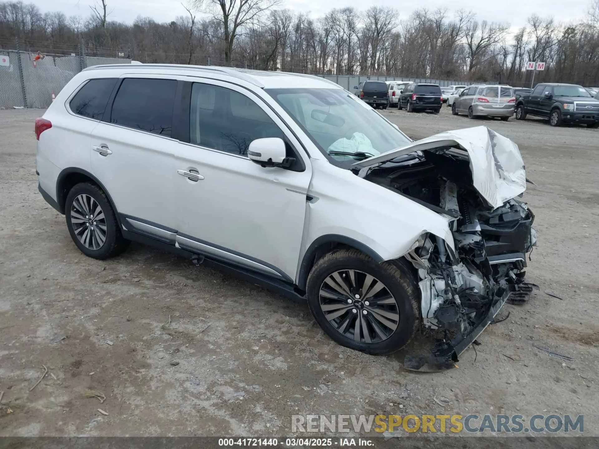 1 fotografías del automóvil dañado JA4AZ3A39KZ005940 MITSUBISHI OUTLANDER 2019