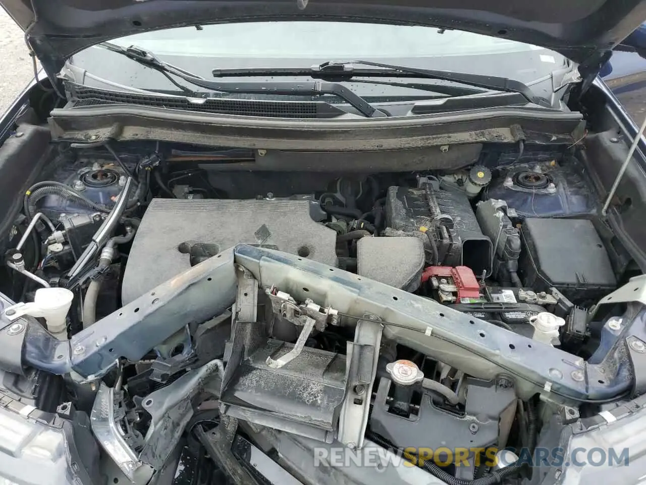 12 fotografías del automóvil dañado JA4AZ3A39KZ044060 MITSUBISHI OUTLANDER 2019