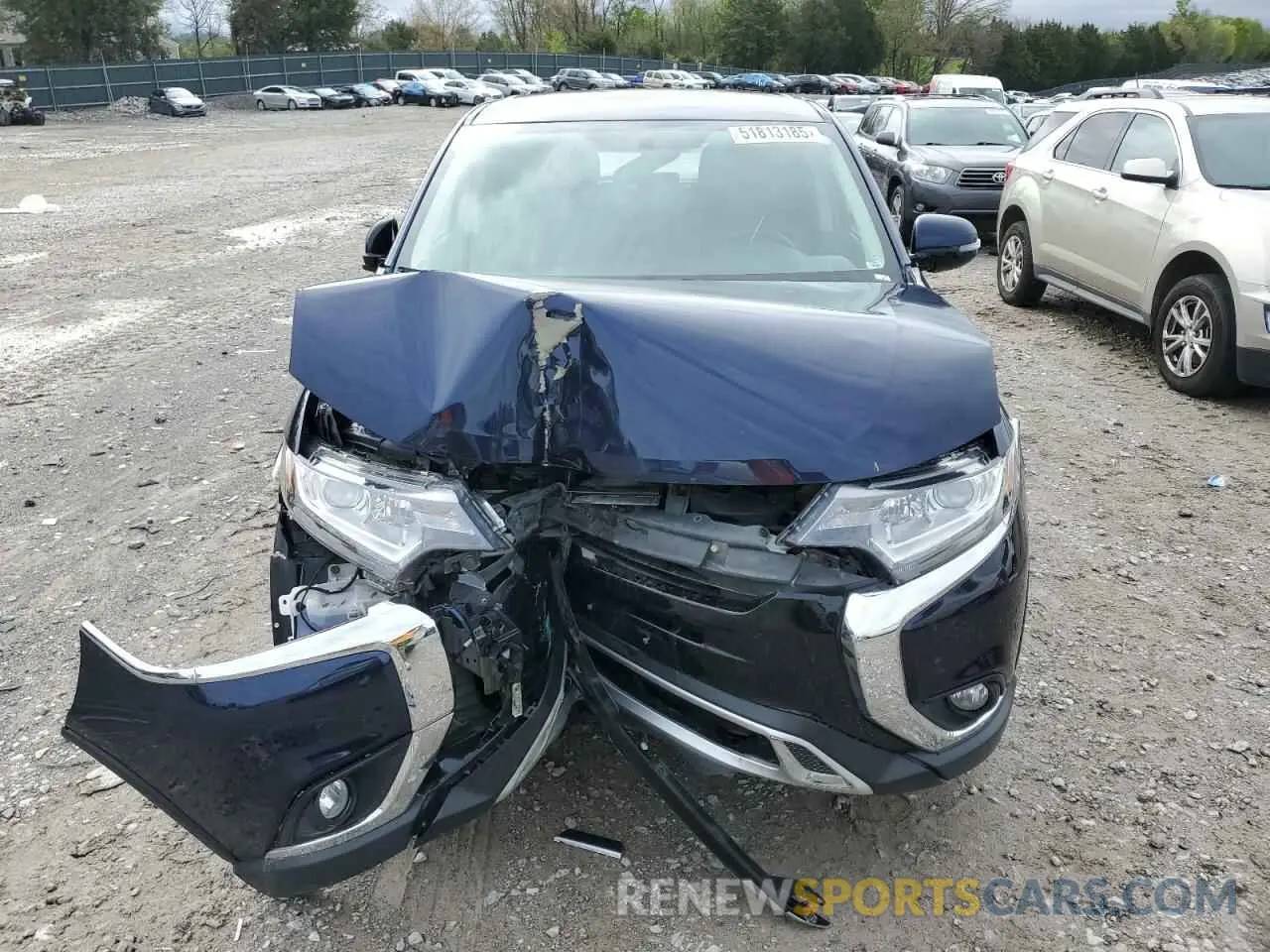 5 fotografías del automóvil dañado JA4AZ3A39KZ044060 MITSUBISHI OUTLANDER 2019