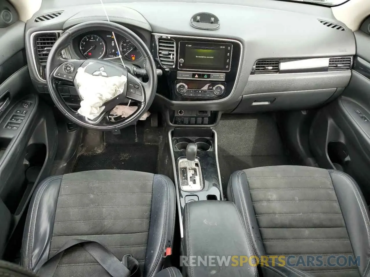 8 fotografías del automóvil dañado JA4AZ3A39KZ044060 MITSUBISHI OUTLANDER 2019