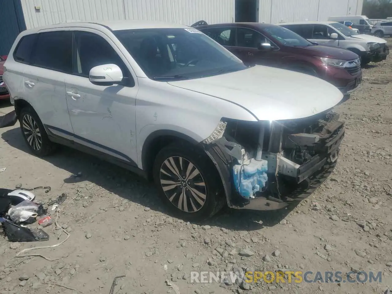 4 fotografías del automóvil dañado JA4AZ3A3XKZ014663 MITSUBISHI OUTLANDER 2019