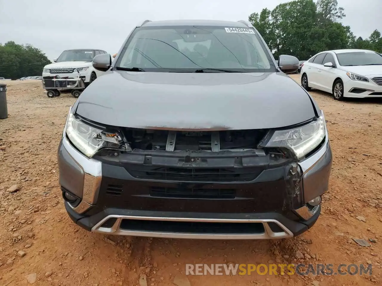 5 fotografías del automóvil dañado JA4AZ3A3XKZ020754 MITSUBISHI OUTLANDER 2019