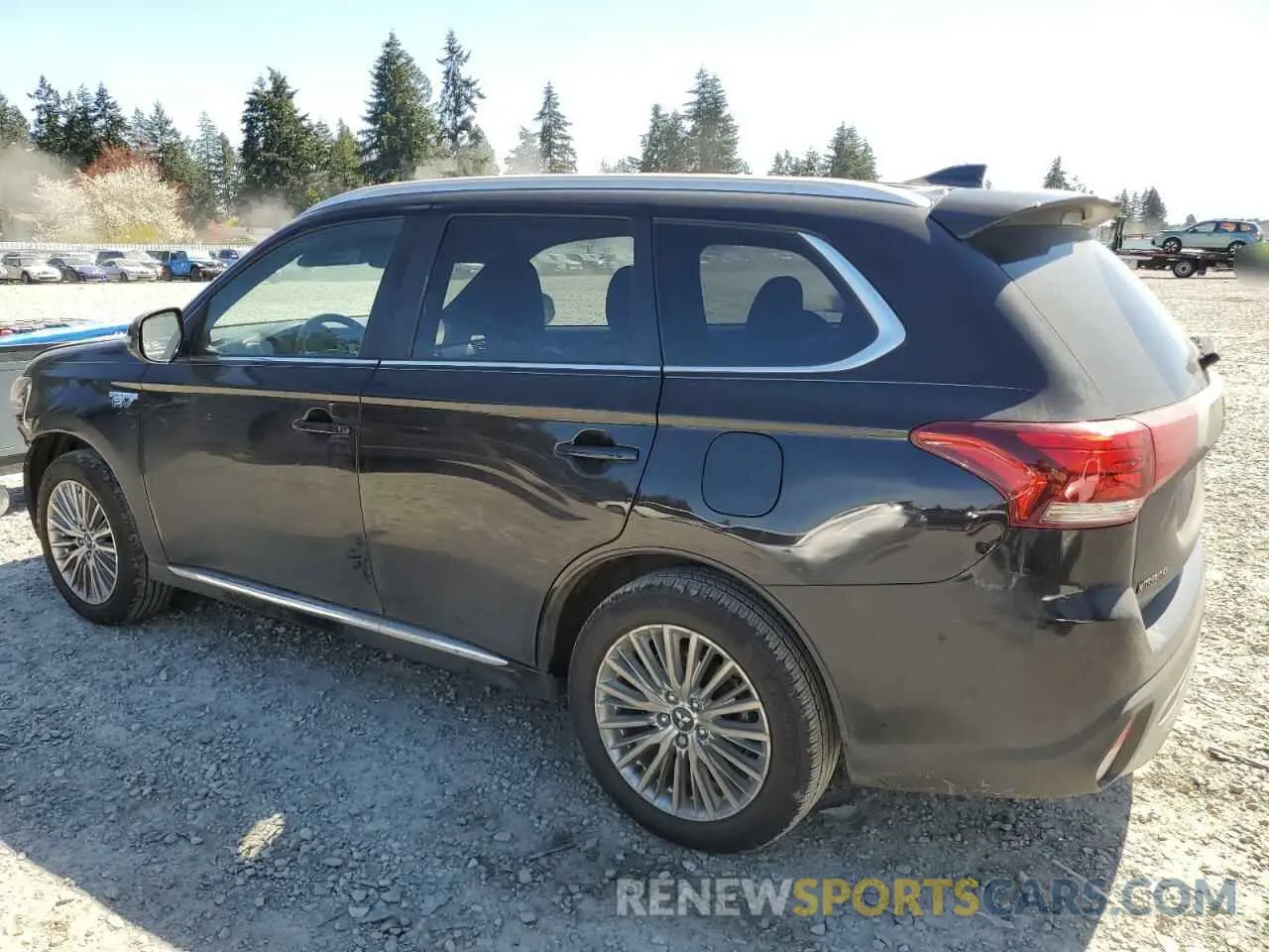 2 fotografías del automóvil dañado JA4J24A50KZ049563 MITSUBISHI OUTLANDER 2019