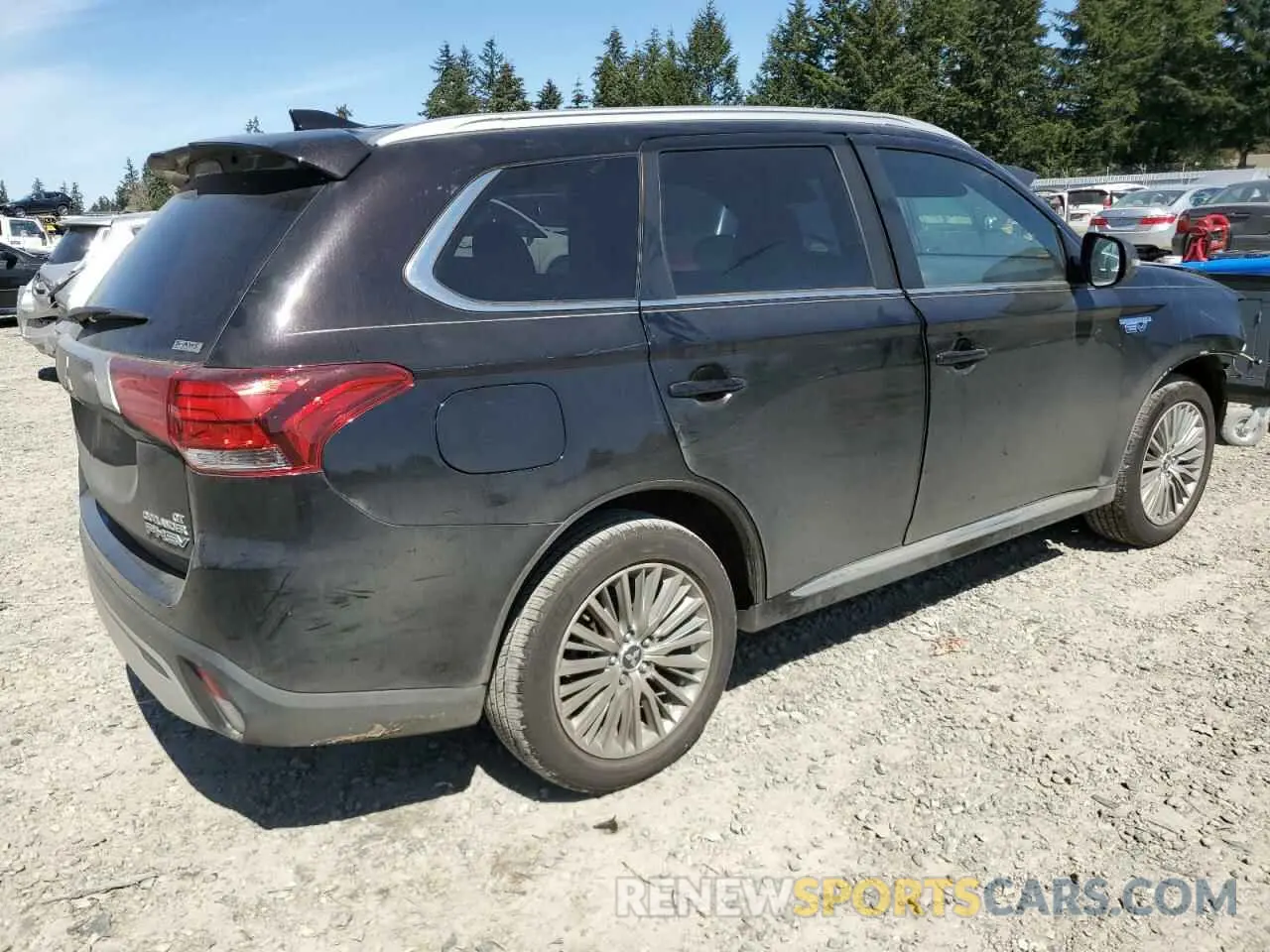 3 fotografías del automóvil dañado JA4J24A50KZ049563 MITSUBISHI OUTLANDER 2019