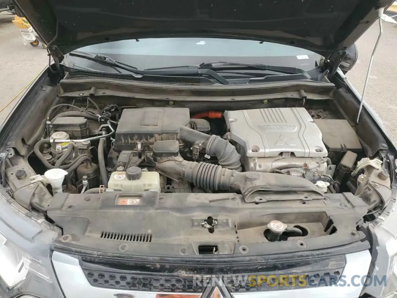 12 fotografías del automóvil dañado JA4J24A53KZ052294 MITSUBISHI OUTLANDER 2019