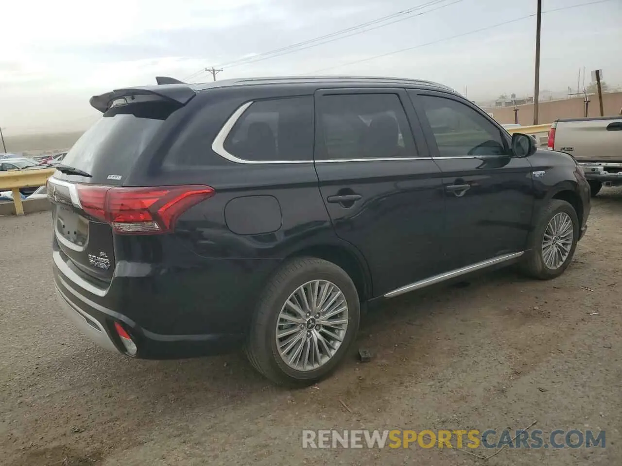 3 fotografías del automóvil dañado JA4J24A53KZ052294 MITSUBISHI OUTLANDER 2019