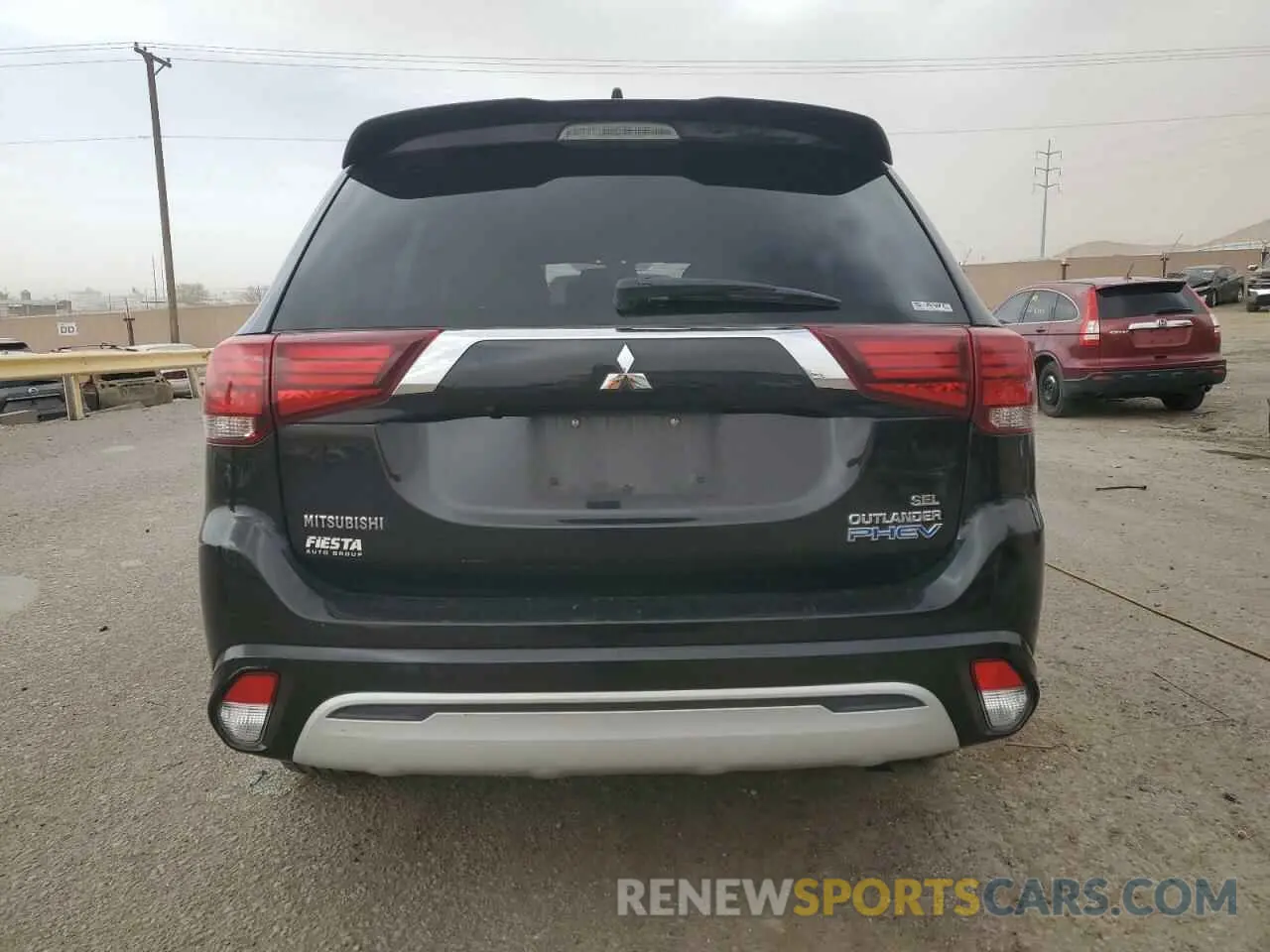 6 fotografías del automóvil dañado JA4J24A53KZ052294 MITSUBISHI OUTLANDER 2019