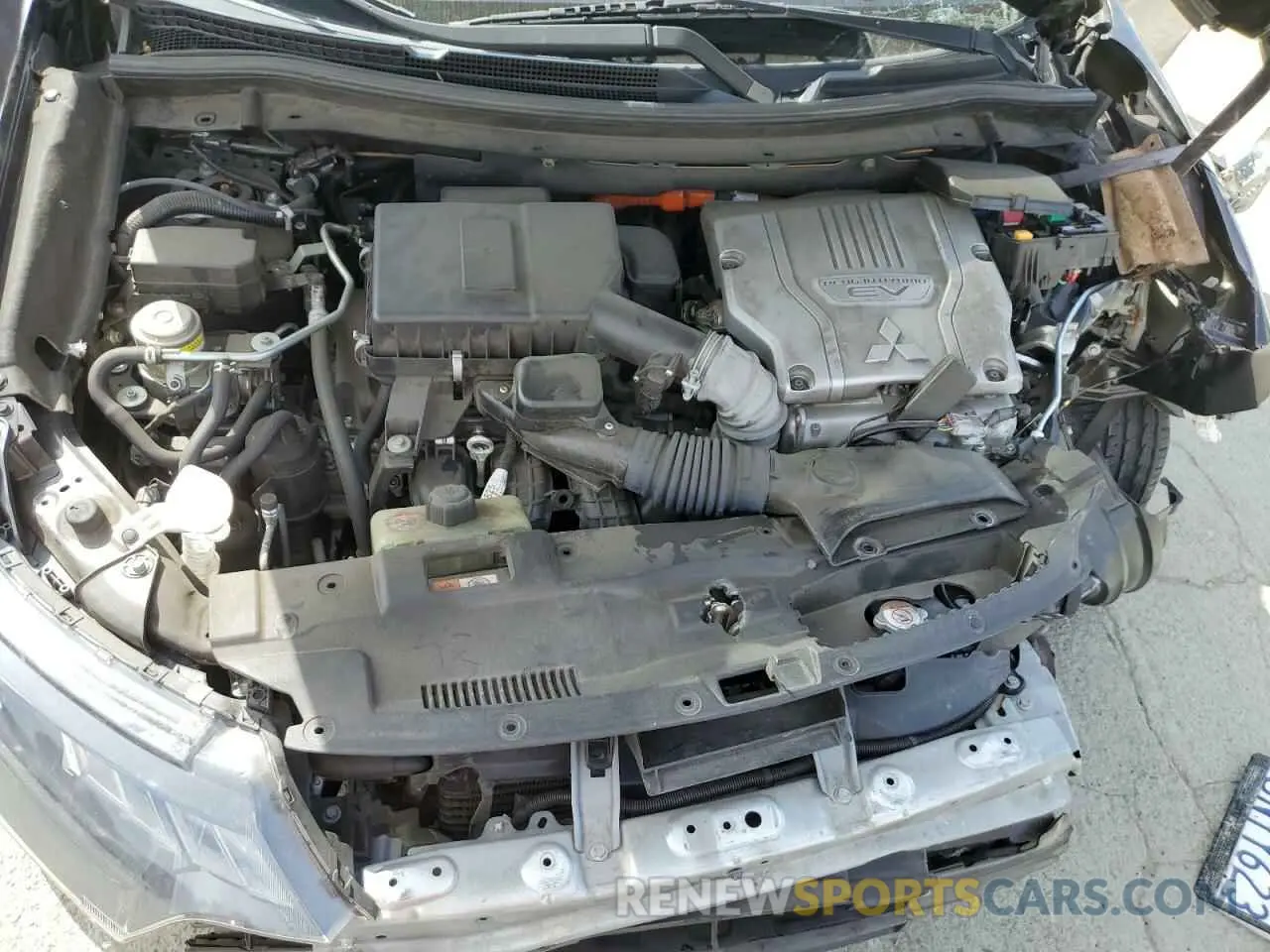 11 fotografías del automóvil dañado JA4J24A5XKZ051093 MITSUBISHI OUTLANDER 2019