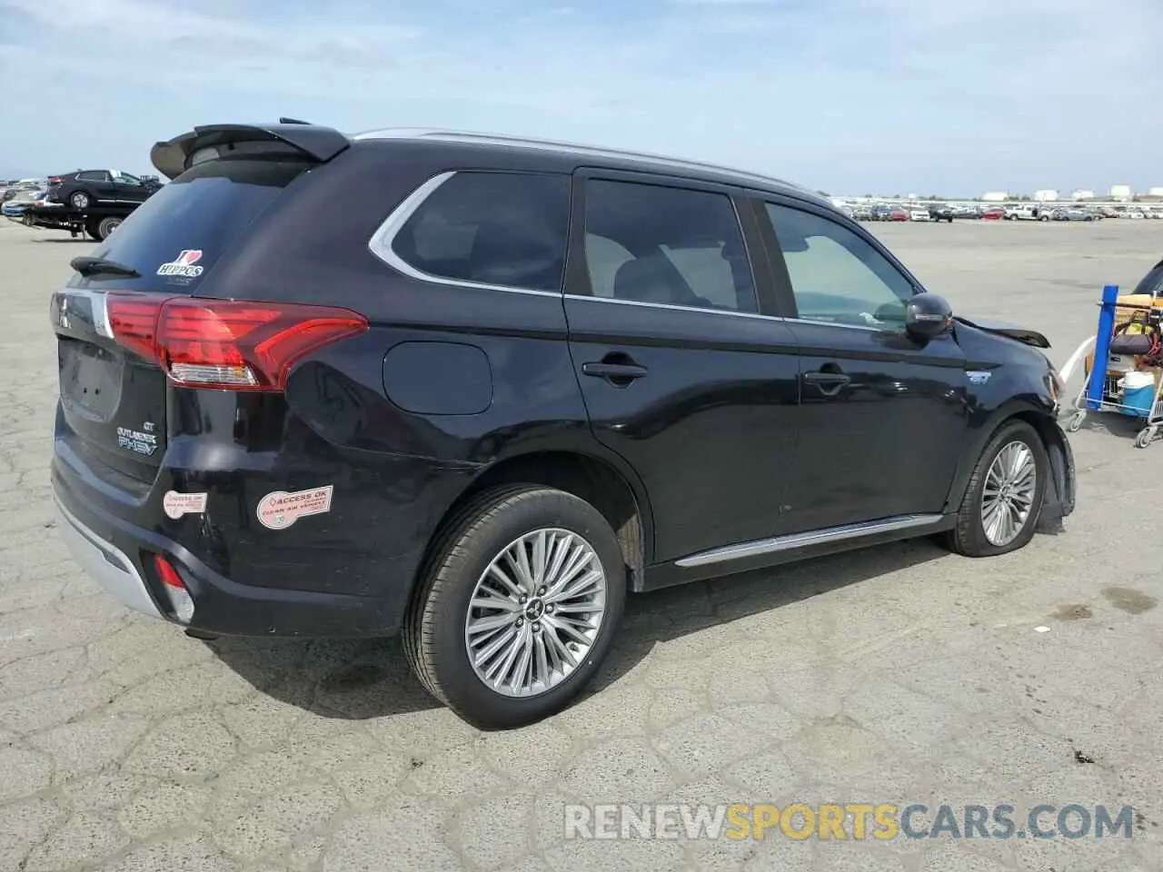 3 fotografías del automóvil dañado JA4J24A5XKZ051093 MITSUBISHI OUTLANDER 2019