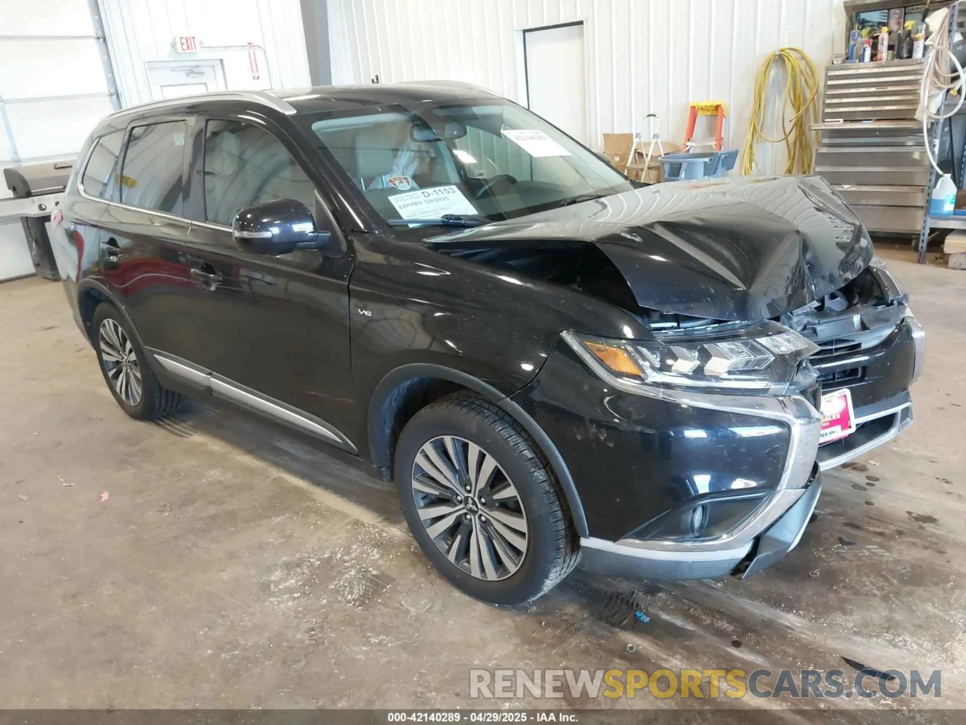 1 fotografías del automóvil dañado JA4JZ4AX8KZ010667 MITSUBISHI OUTLANDER 2019