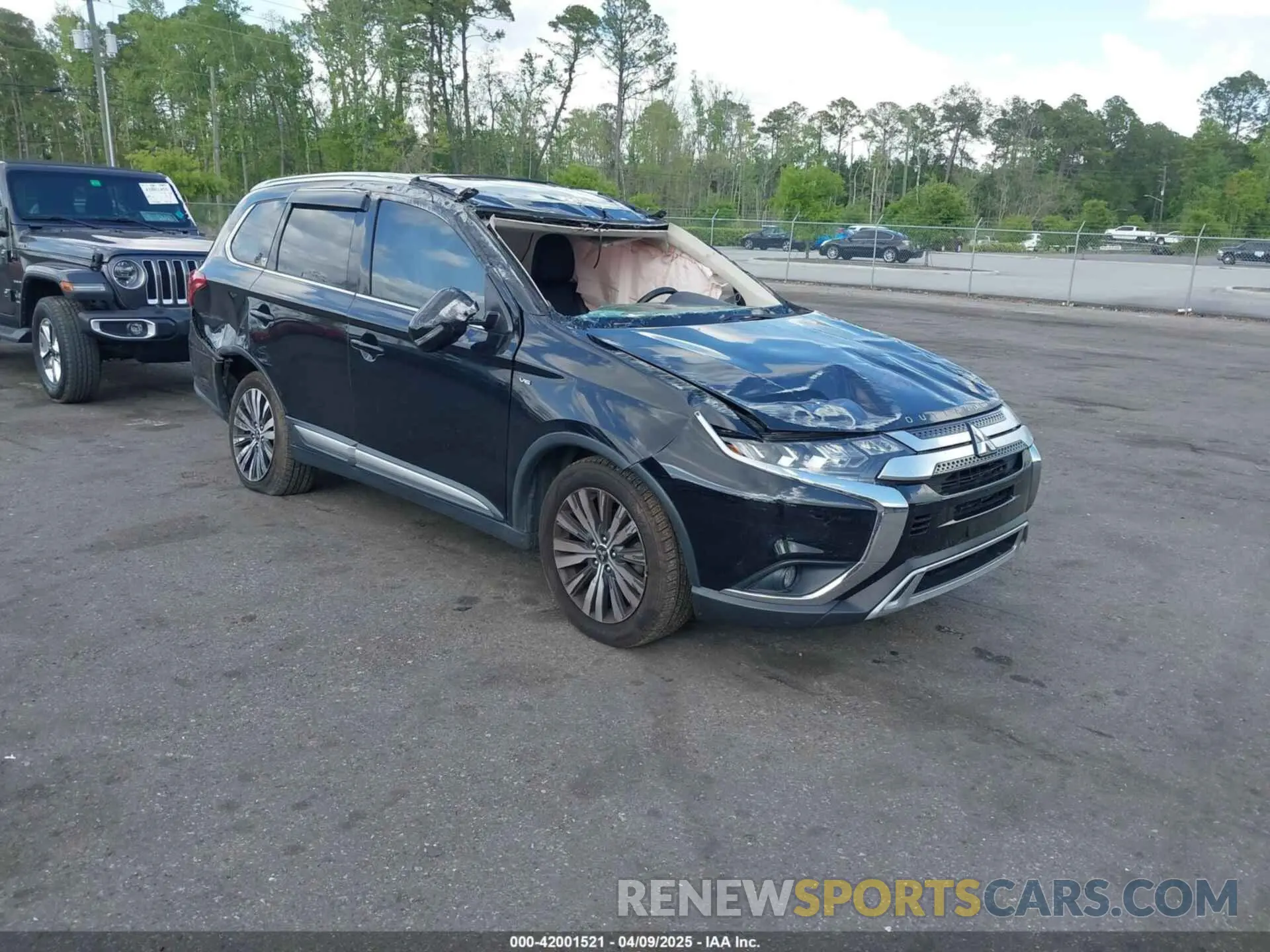 1 fotografías del automóvil dañado JA4JZ4AXXKZ021962 MITSUBISHI OUTLANDER 2019
