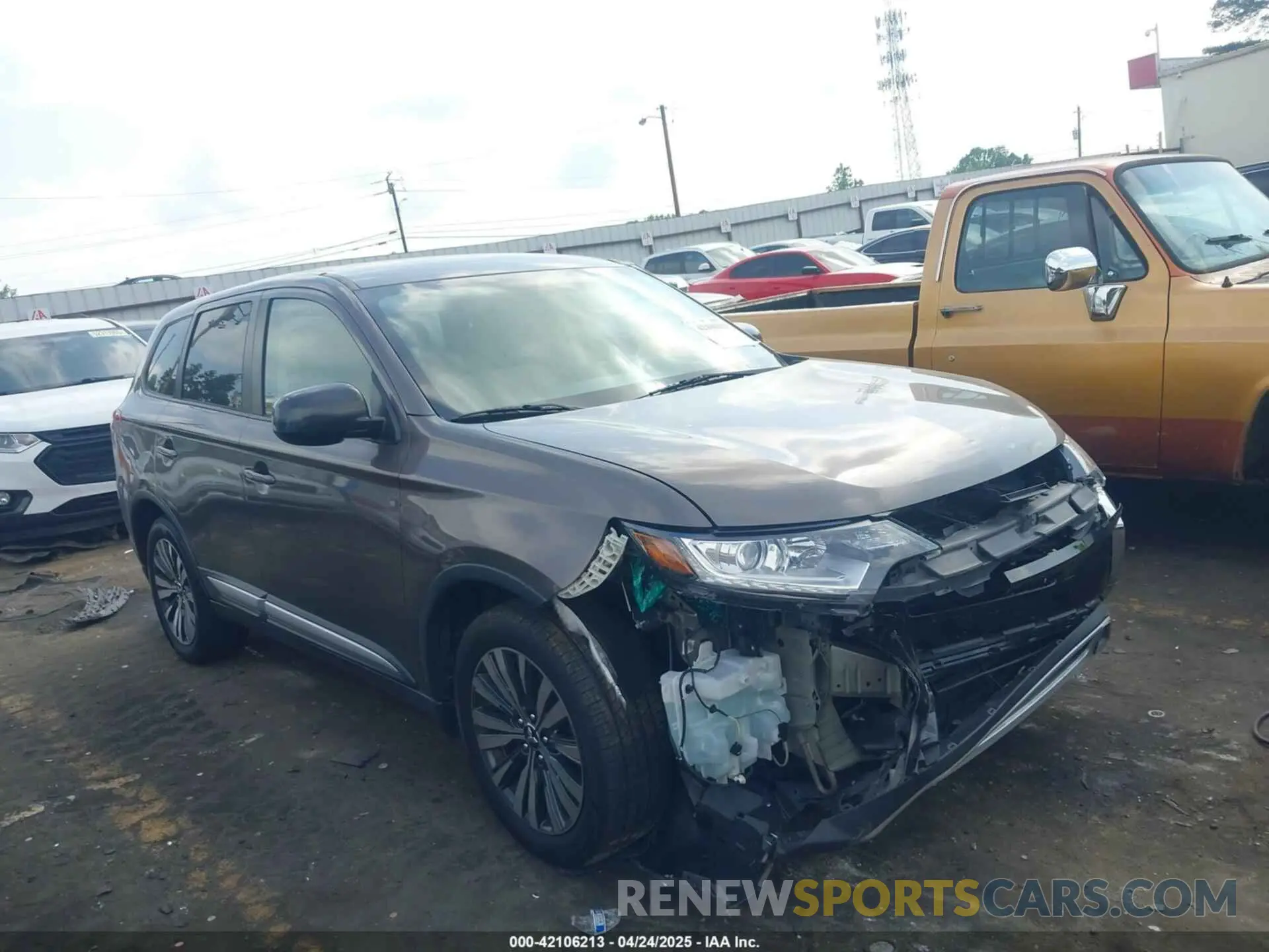 1 fotografías del automóvil dañado JA4AD2A32LZ038644 MITSUBISHI OUTLANDER 2020