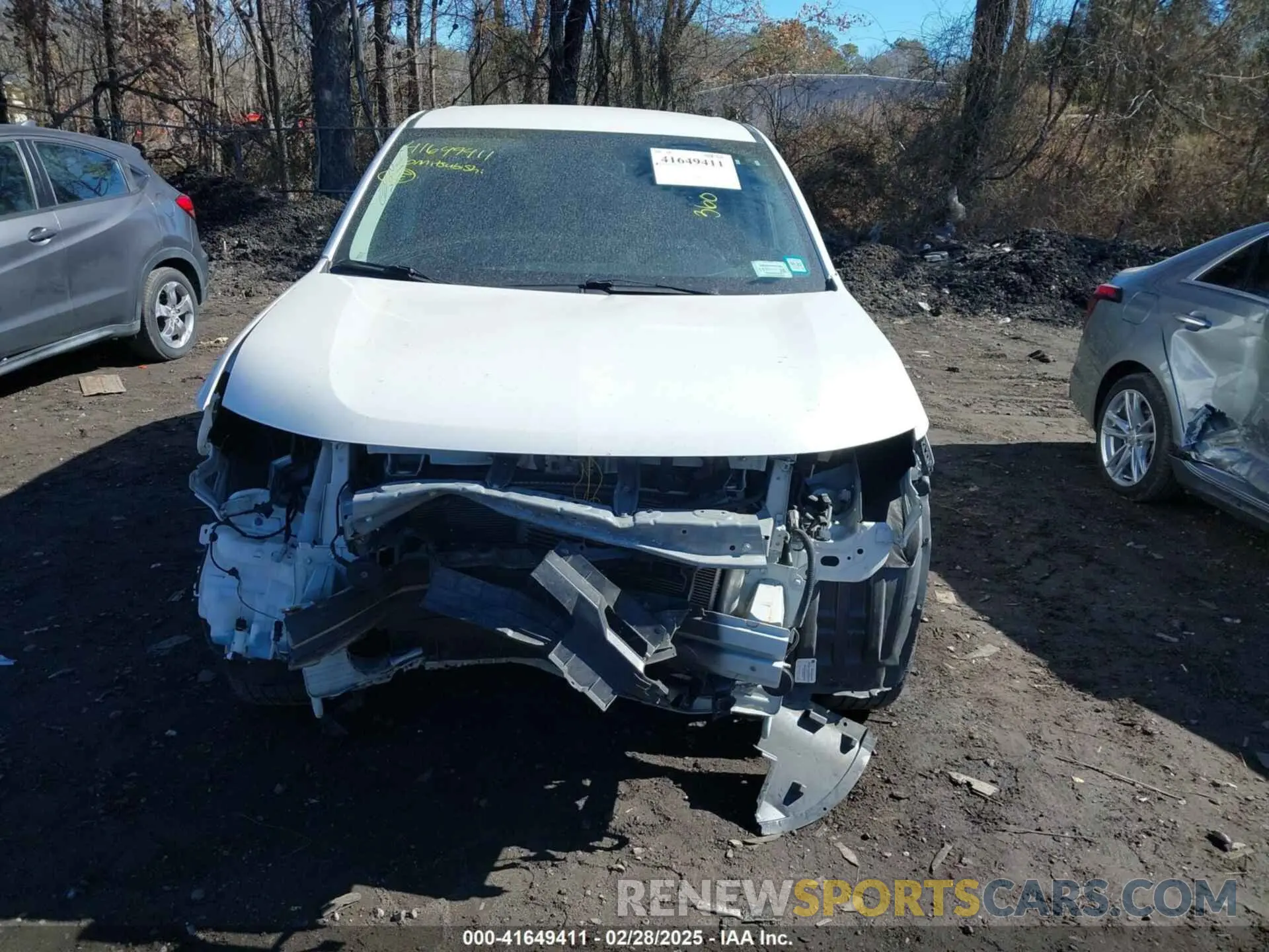 12 fotografías del automóvil dañado JA4AD2A33LZ044887 MITSUBISHI OUTLANDER 2020