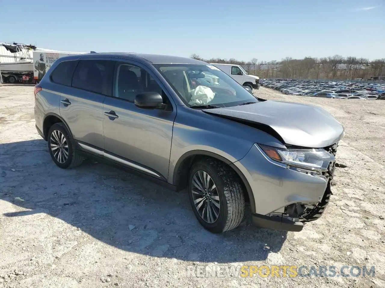 4 fotografías del automóvil dañado JA4AD2A35LZ033261 MITSUBISHI OUTLANDER 2020