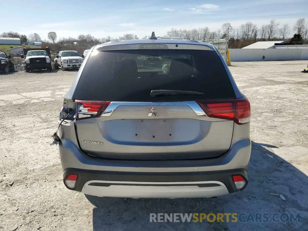 6 fotografías del automóvil dañado JA4AD2A35LZ033261 MITSUBISHI OUTLANDER 2020