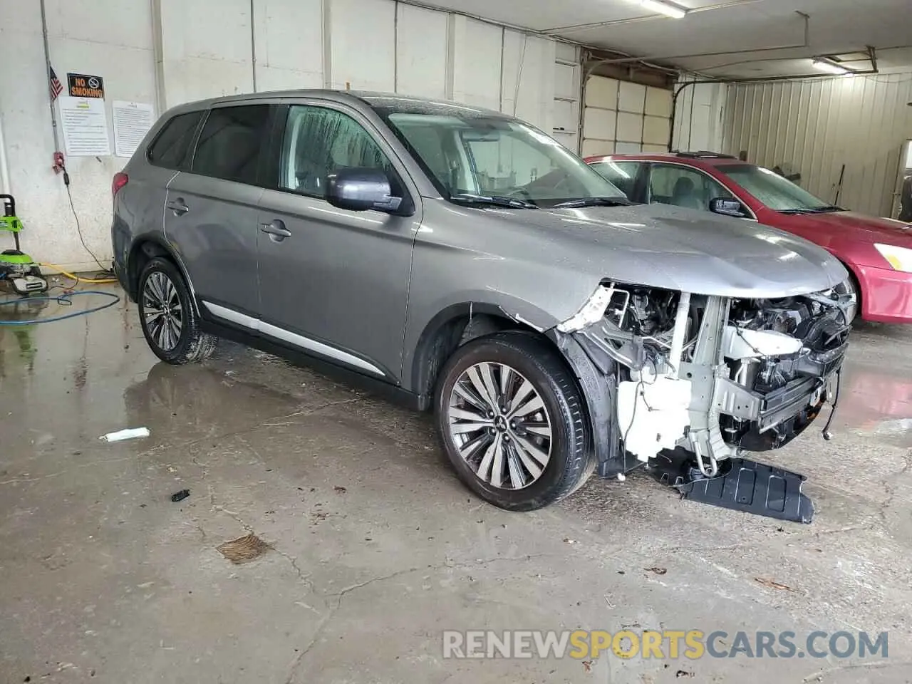 4 fotografías del automóvil dañado JA4AD2A37LZ047839 MITSUBISHI OUTLANDER 2020