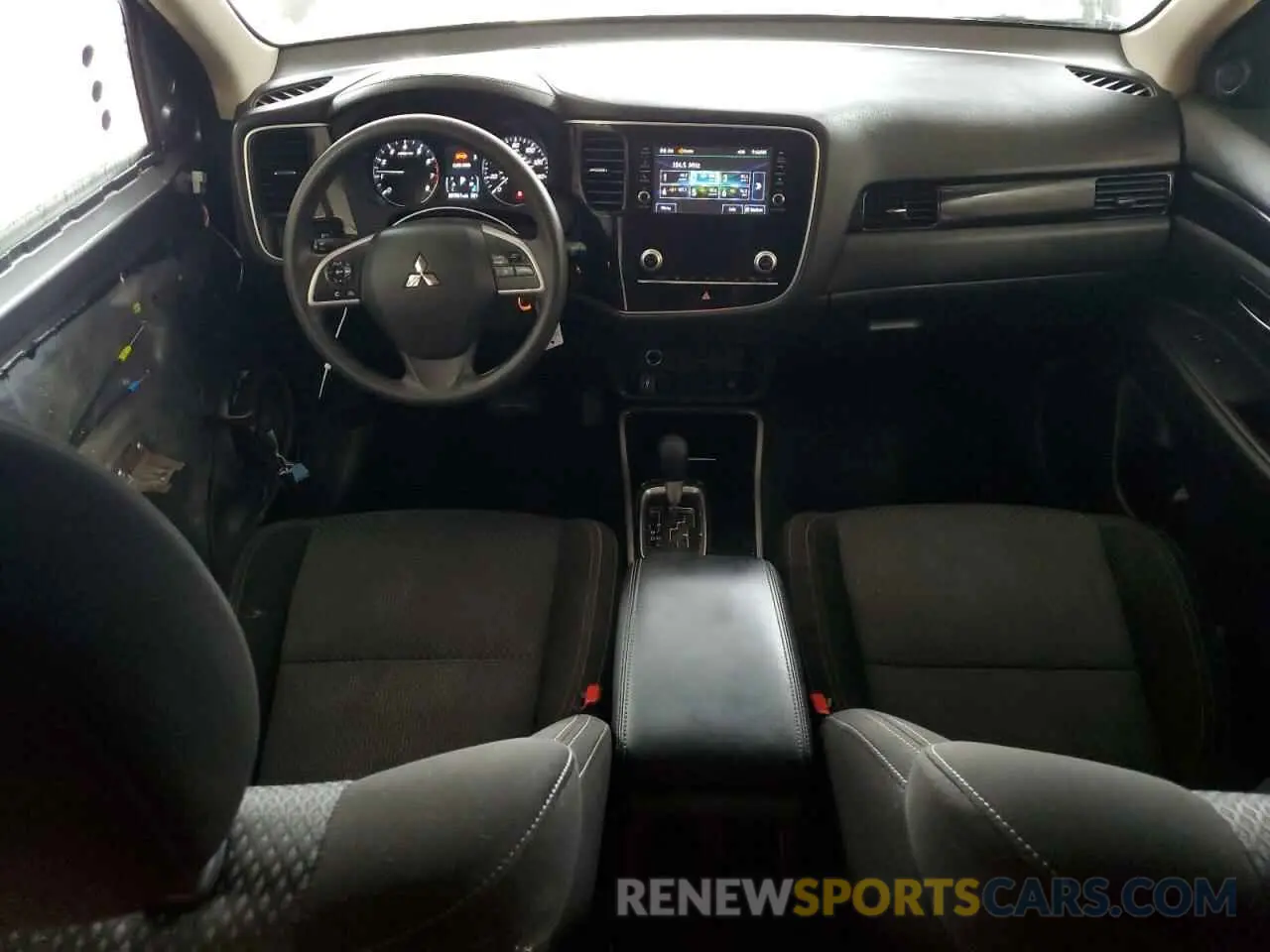 8 fotografías del automóvil dañado JA4AD2A37LZ047839 MITSUBISHI OUTLANDER 2020