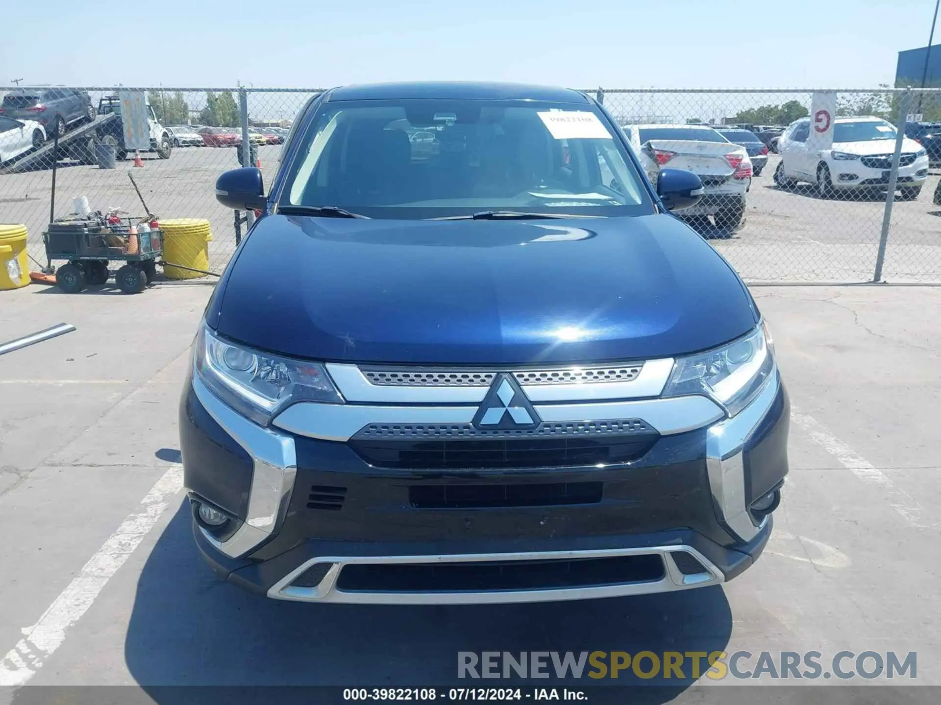 12 fotografías del automóvil dañado JA4AD3A32LZ017587 MITSUBISHI OUTLANDER 2020