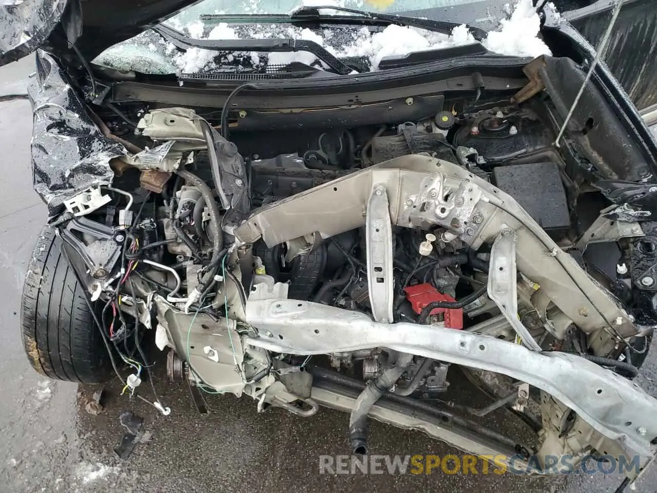 12 fotografías del automóvil dañado JA4AD3A33LZ040571 MITSUBISHI OUTLANDER 2020