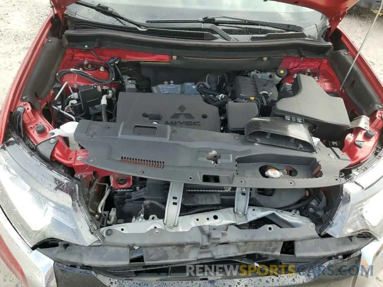 11 fotografías del automóvil dañado JA4AD3A34LZ034083 MITSUBISHI OUTLANDER 2020