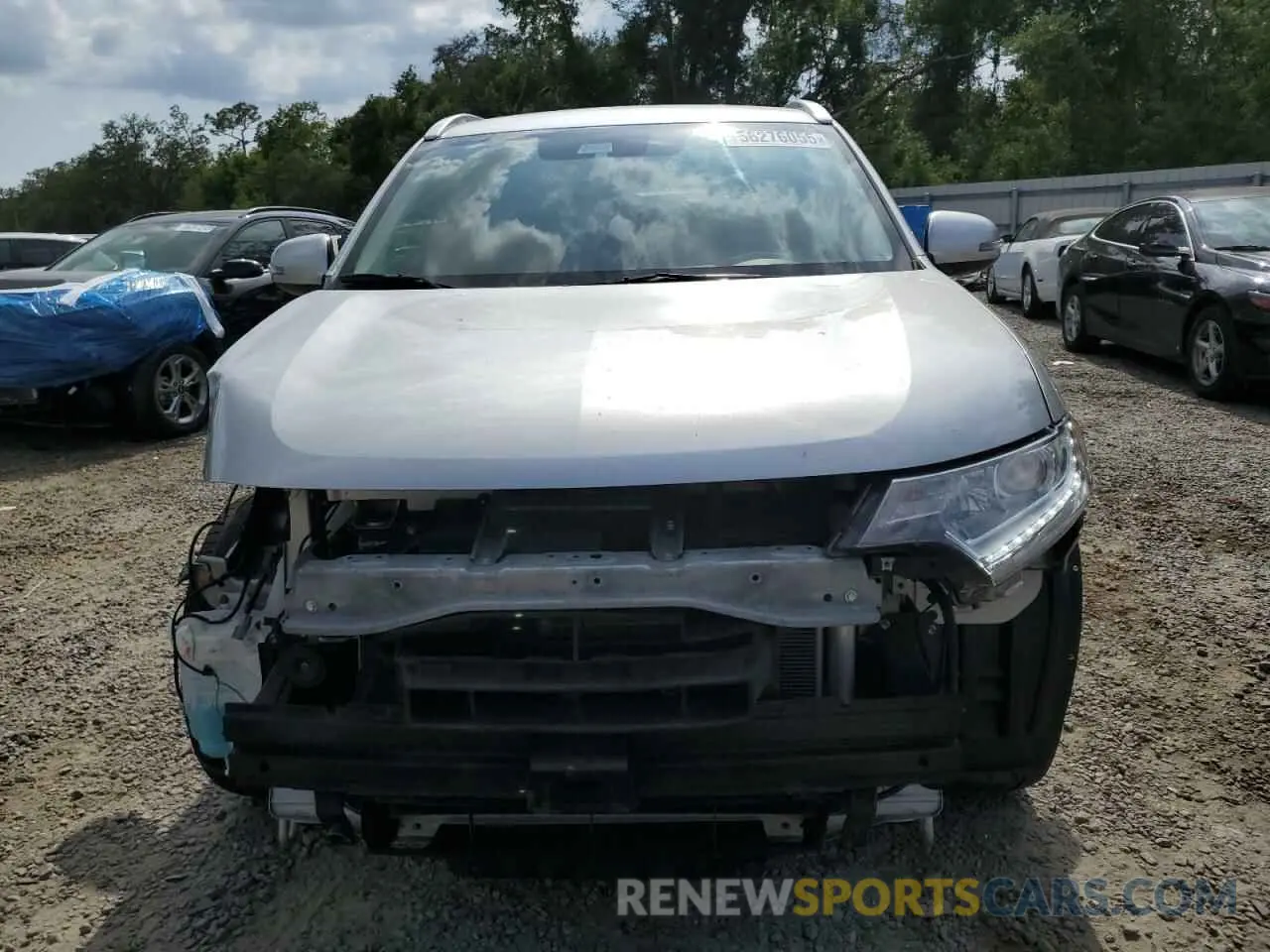 5 fotografías del automóvil dañado JA4AD3A35LJ001284 MITSUBISHI OUTLANDER 2020