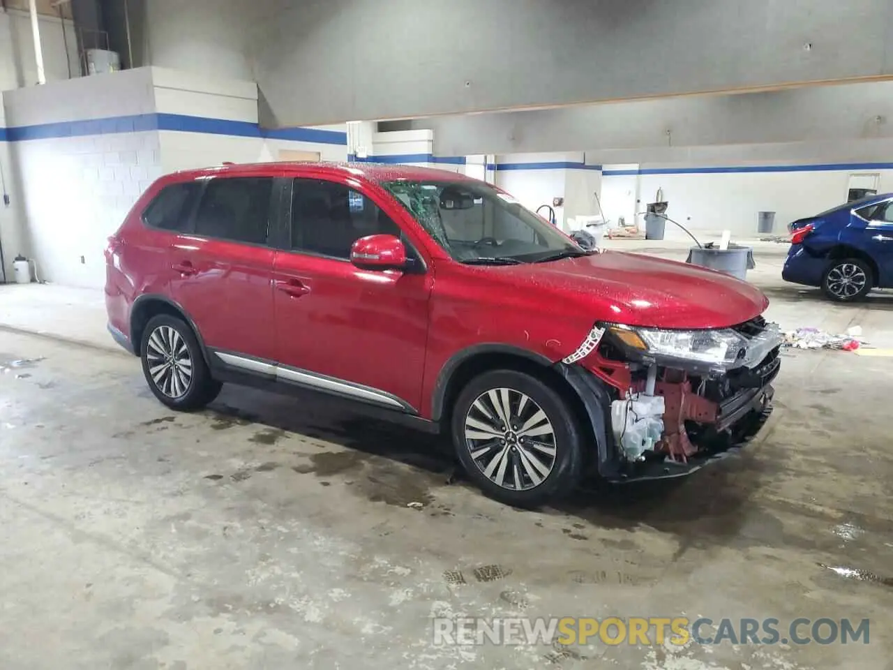 4 fotografías del automóvil dañado JA4AD3A35LZ004560 MITSUBISHI OUTLANDER 2020