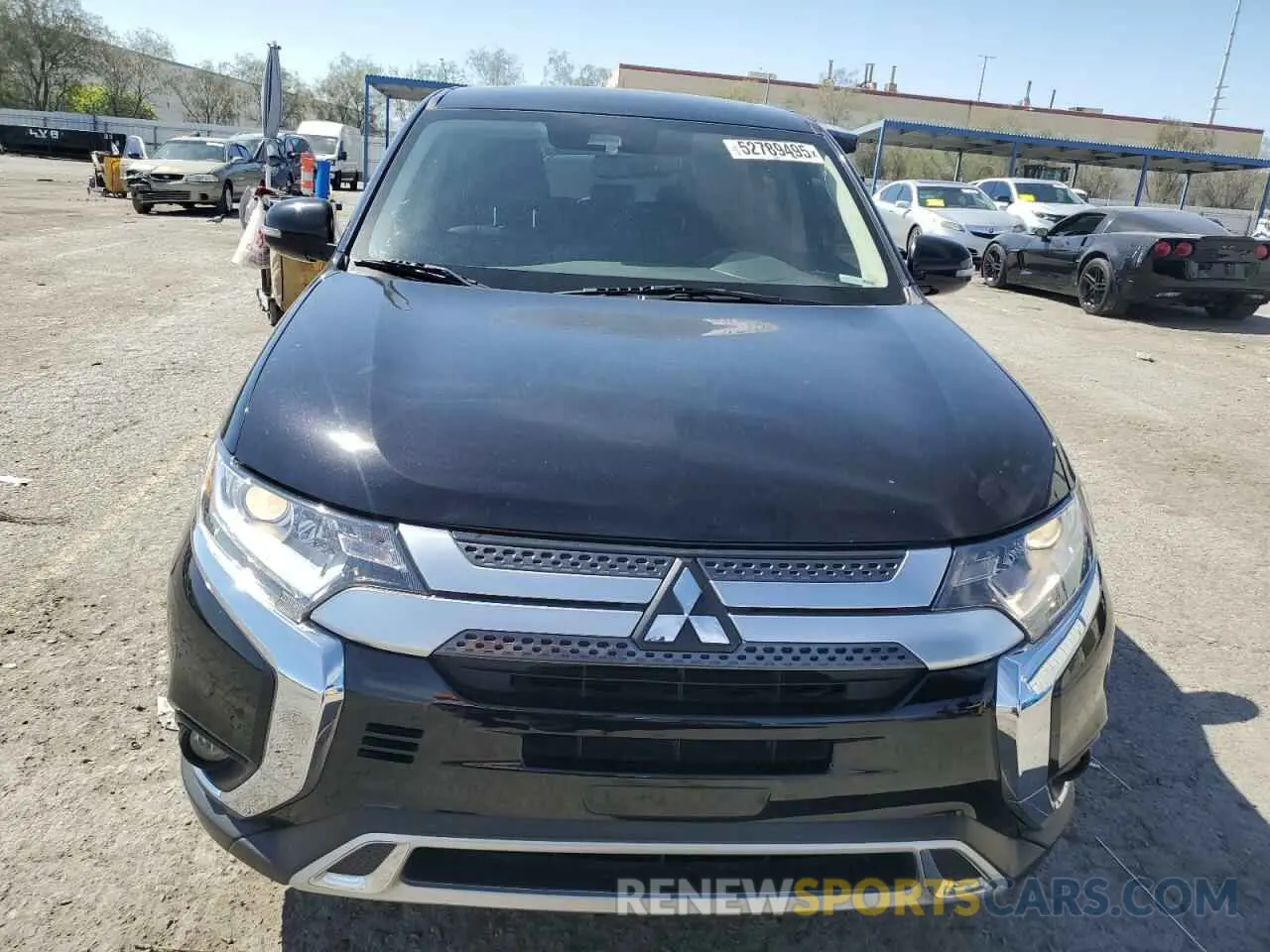 5 fotografías del automóvil dañado JA4AD3A35LZ015722 MITSUBISHI OUTLANDER 2020