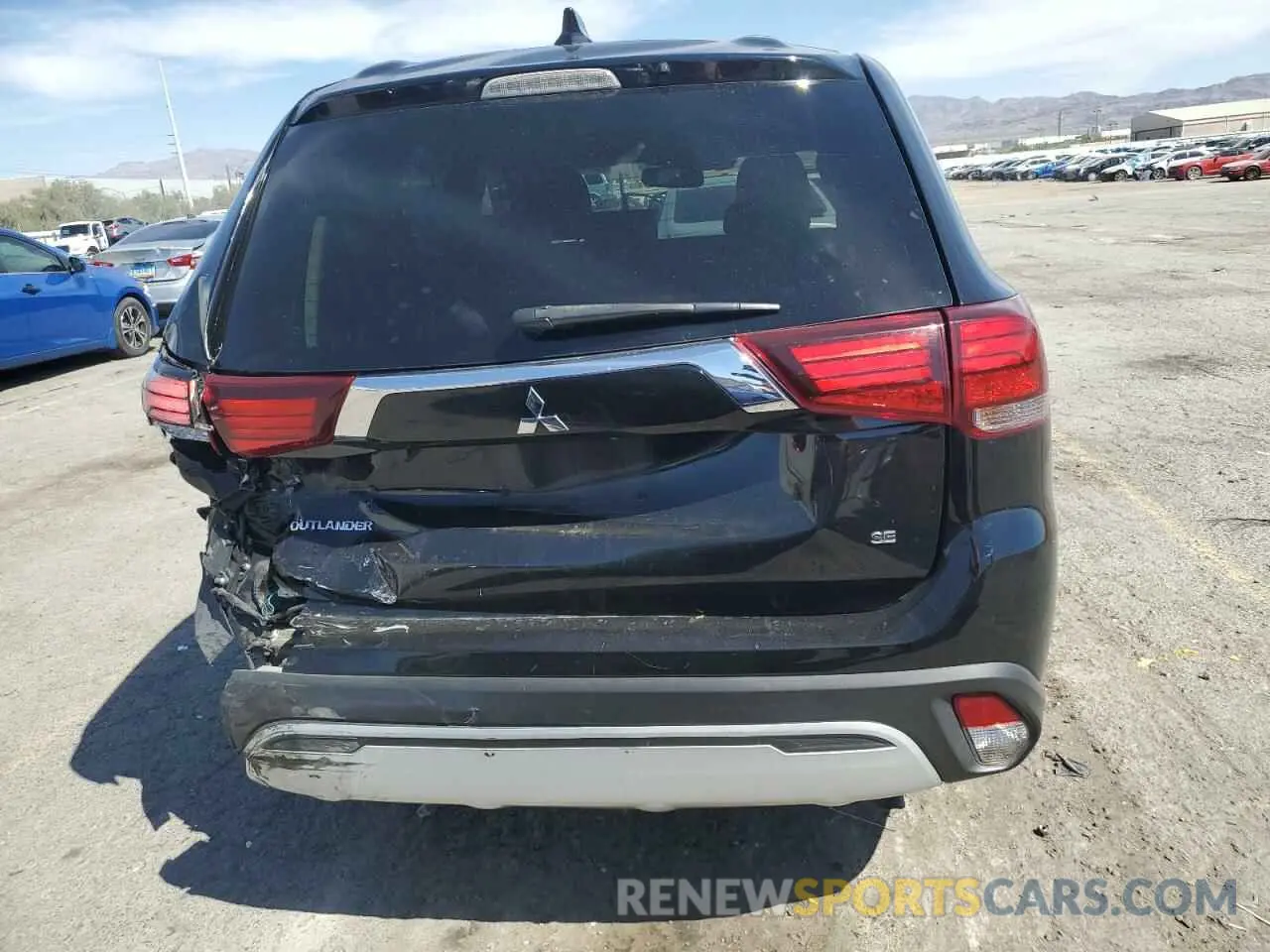 6 fotografías del automóvil dañado JA4AD3A35LZ015722 MITSUBISHI OUTLANDER 2020